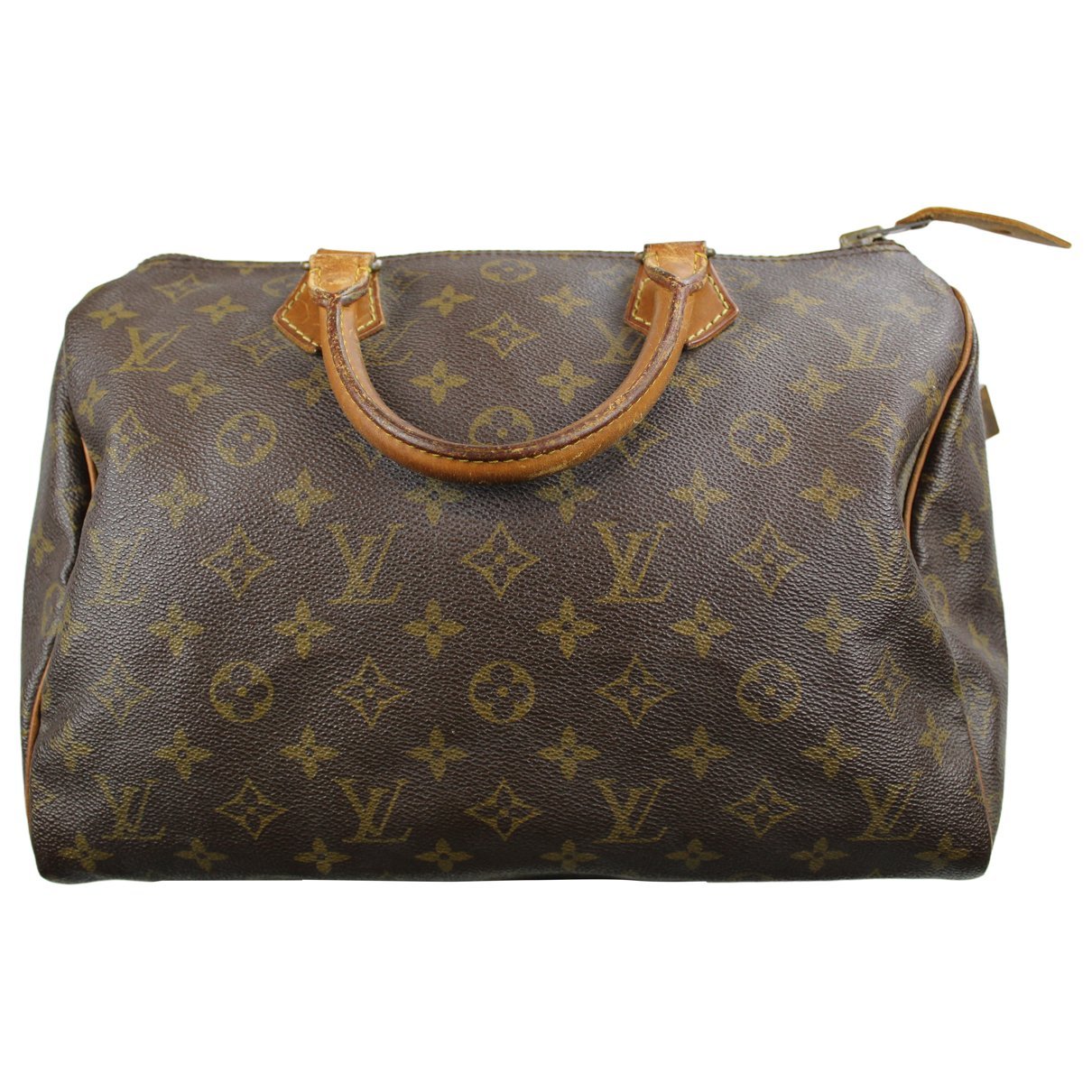 Speedy leather handbag