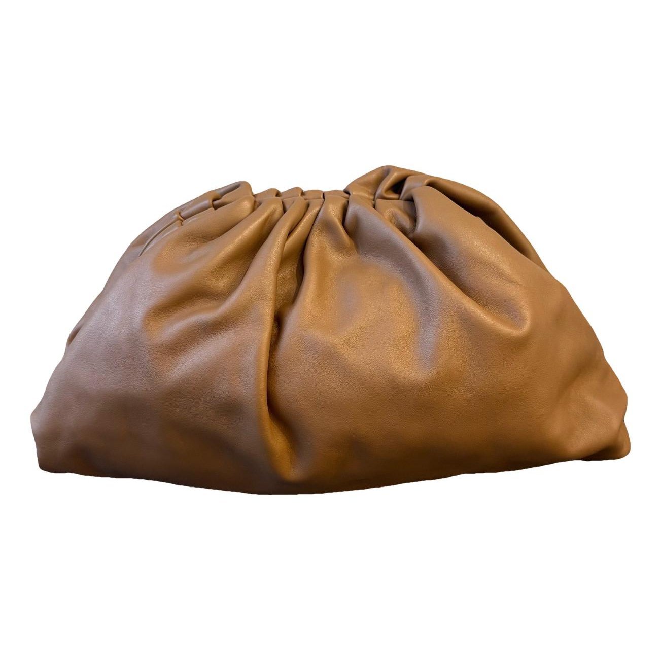 Pouch leather handbag