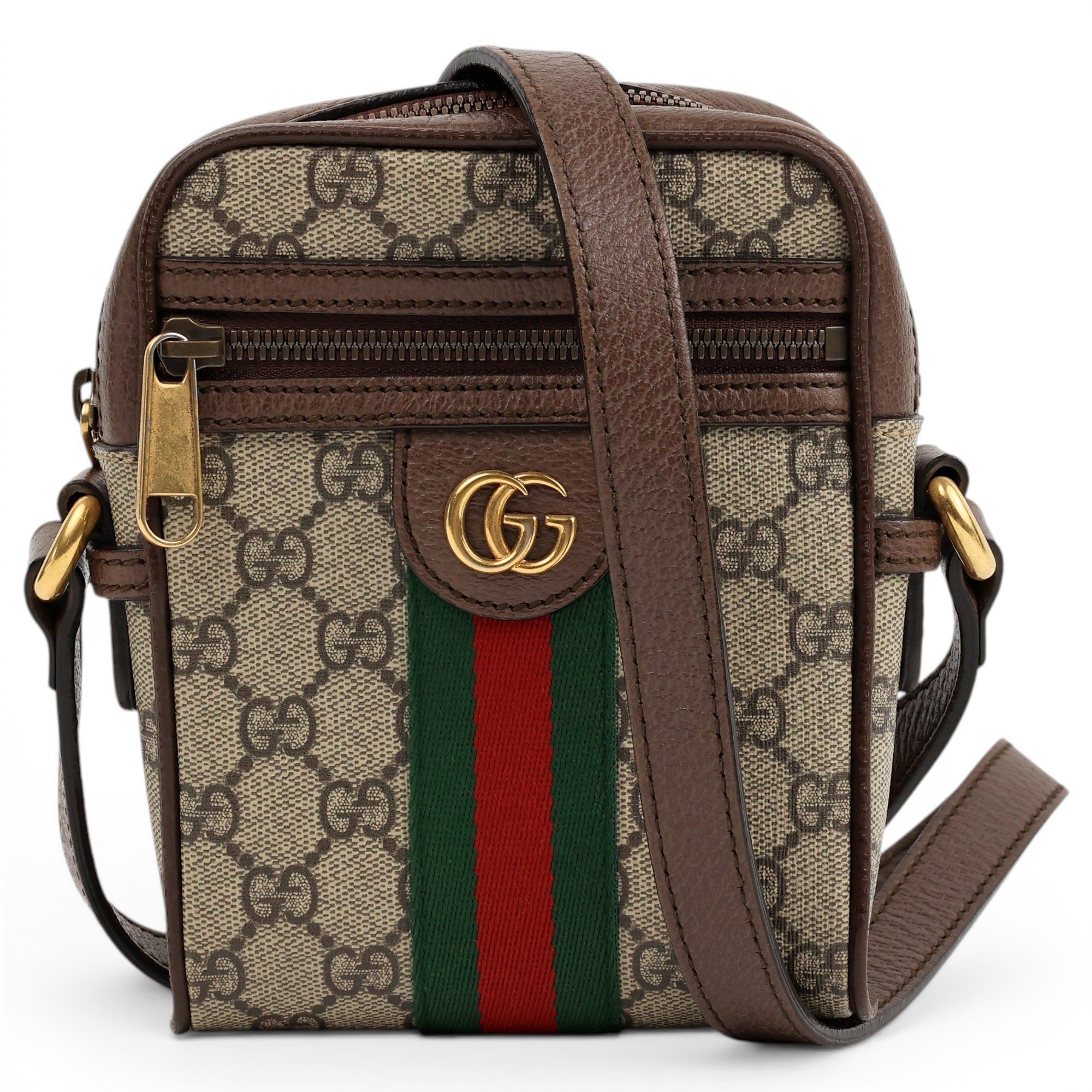 Patent leather crossbody bag