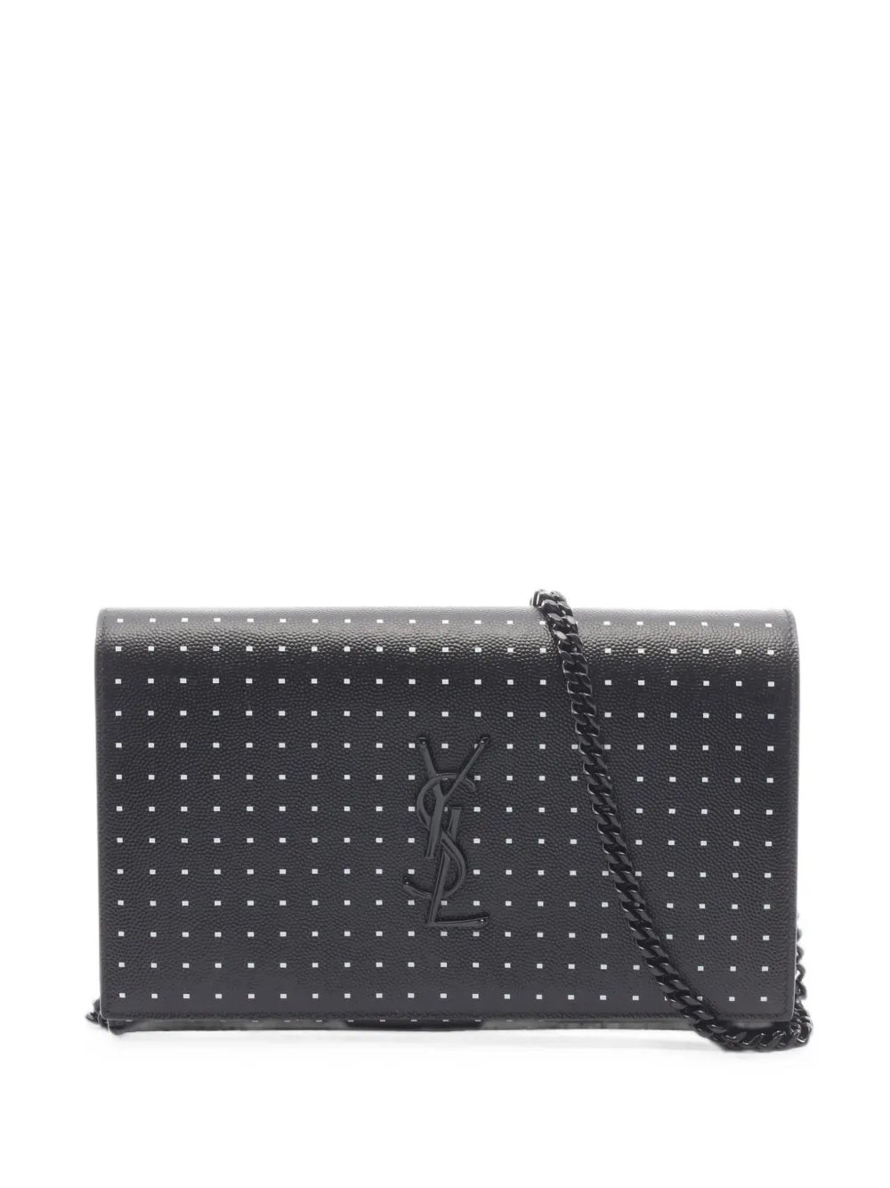 2010s Cassandre polka dot chain clutch bag