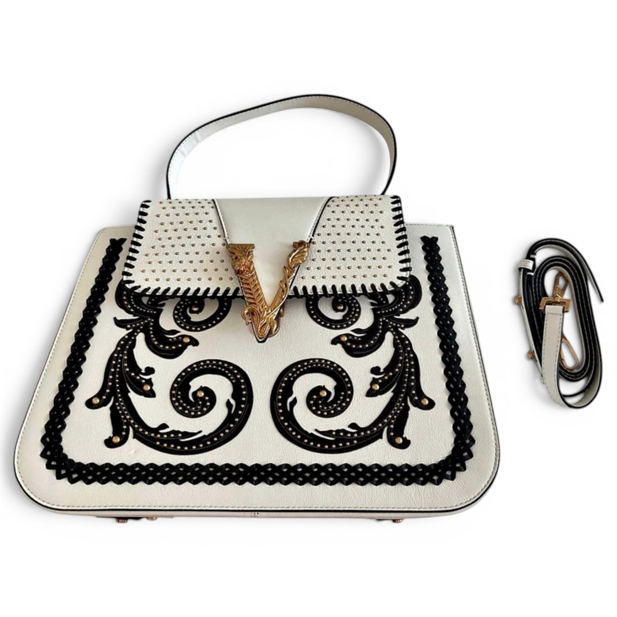 Virtus leather handbag