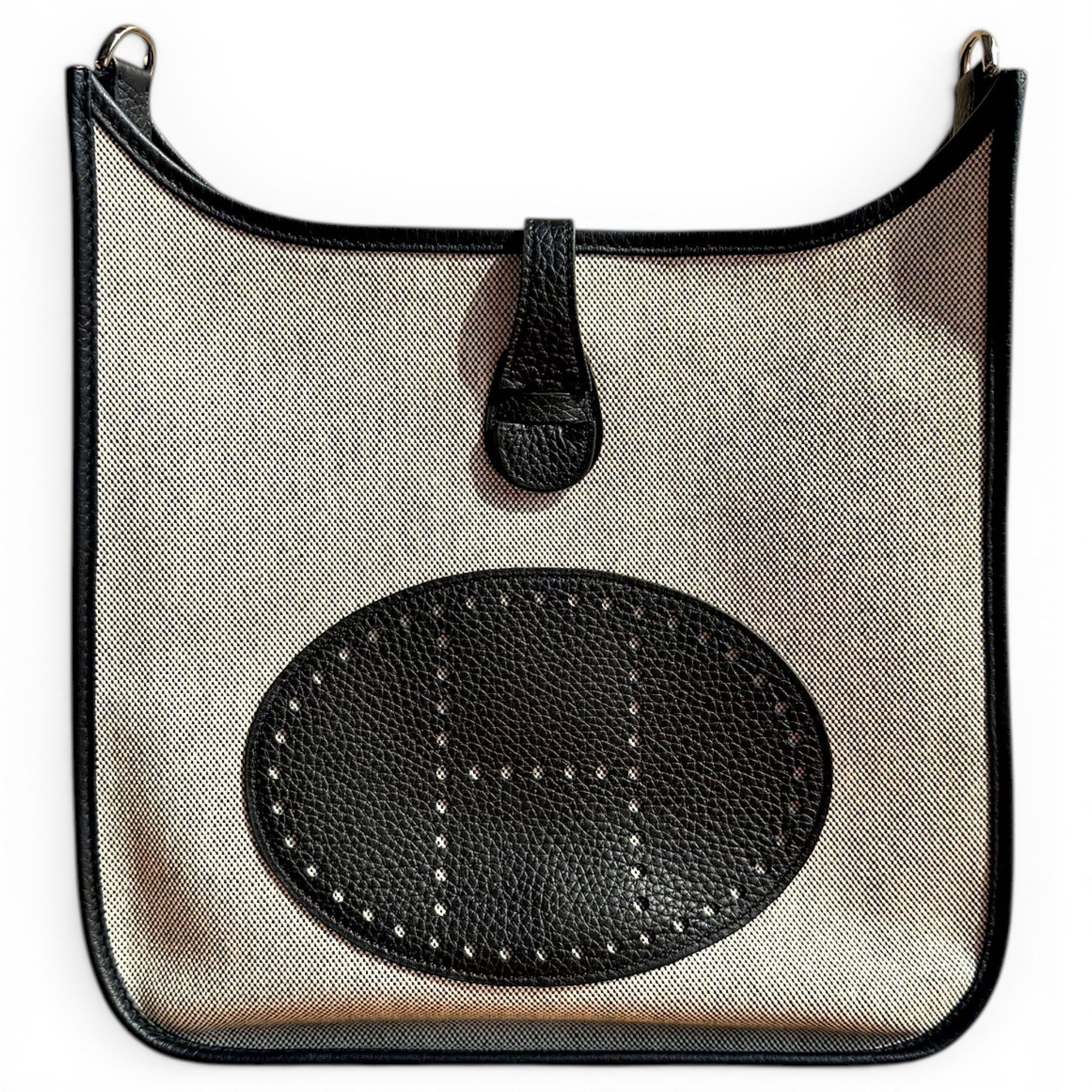 Evelyne leather crossbody bag