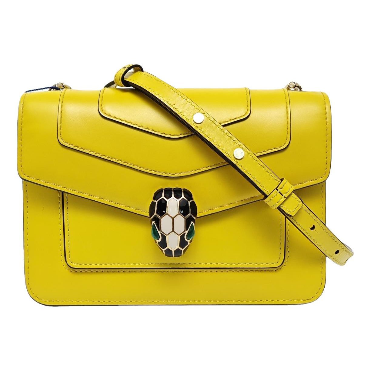 Serpenti leather crossbody bag