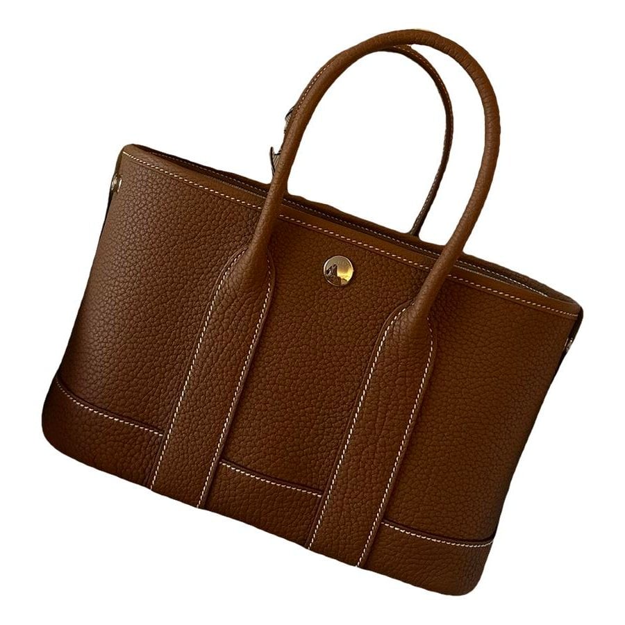 Garden Party leather handbag