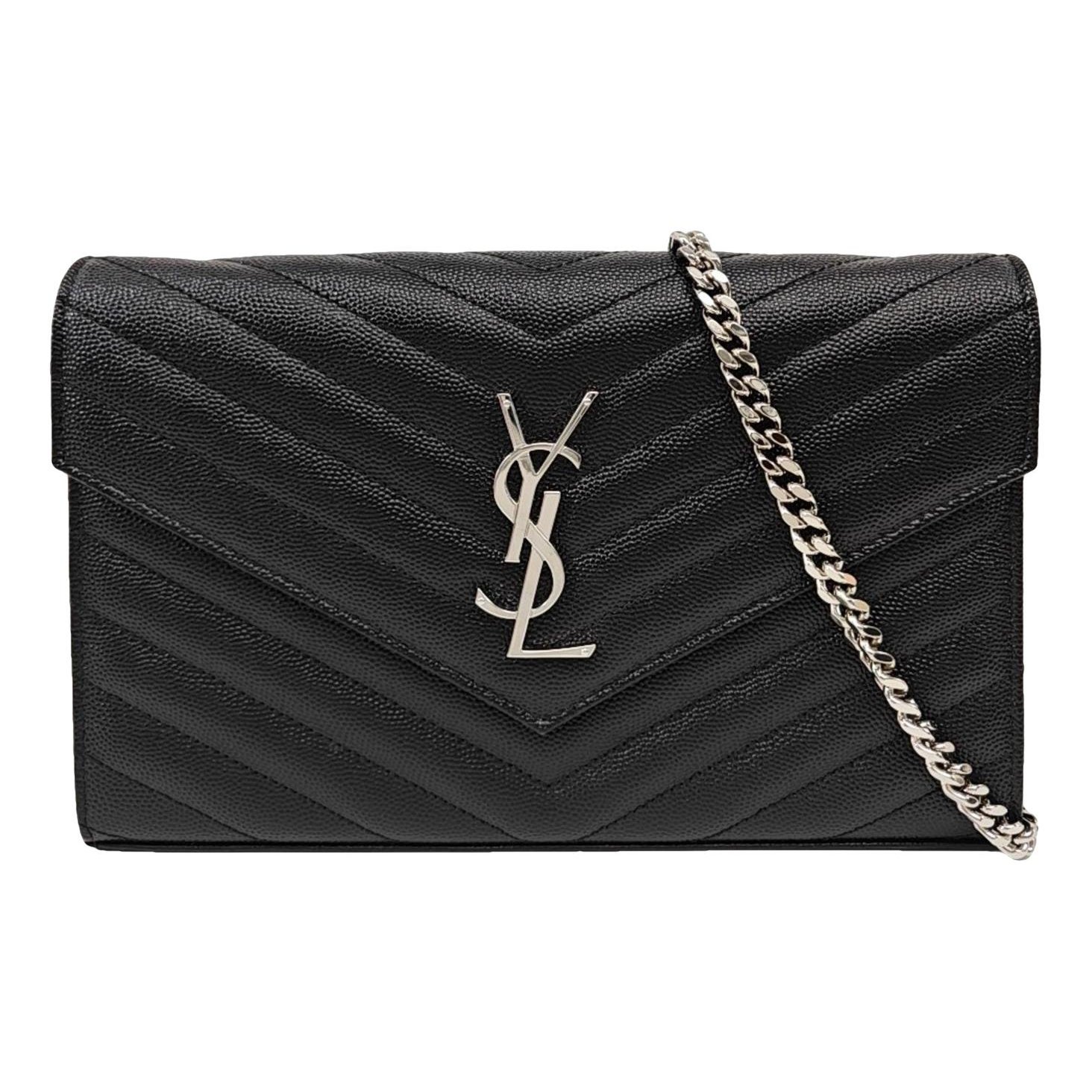 Baby monogramme leather handbag