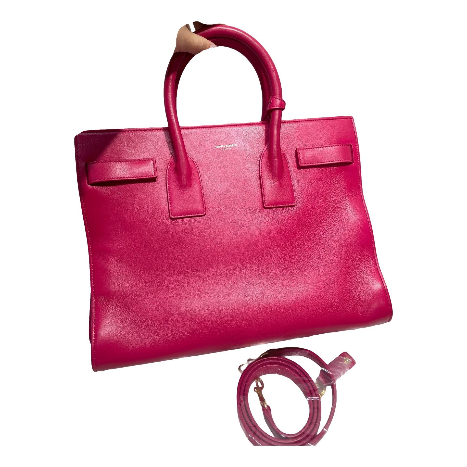 Sac de Jour leather tote