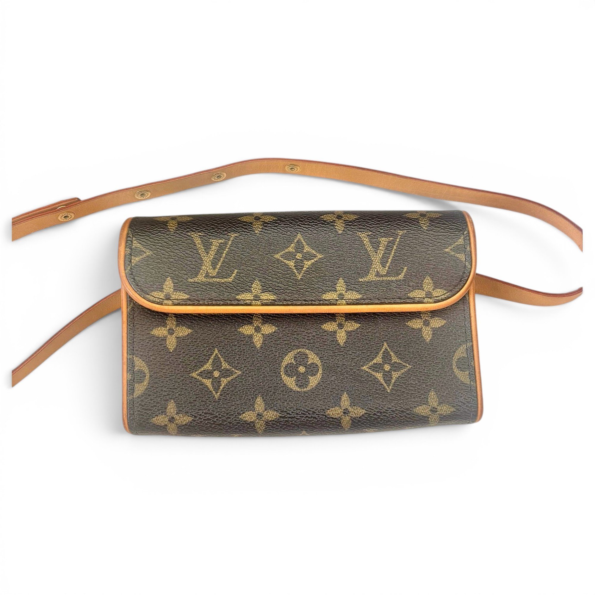 Florentine leather clutch bag