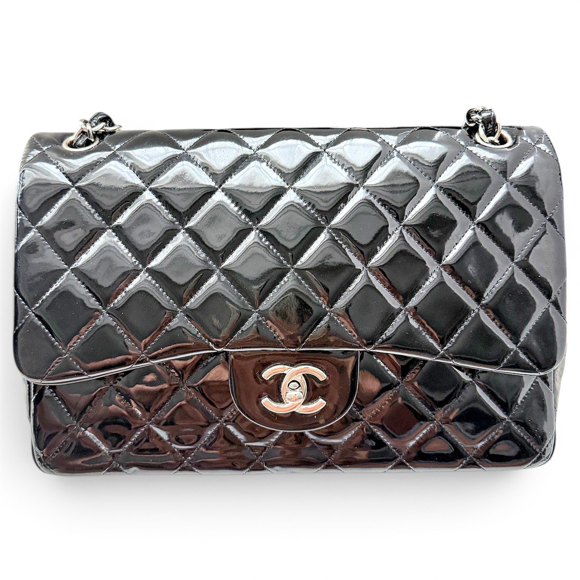 Timeless/Classique patent leather crossbody bag
