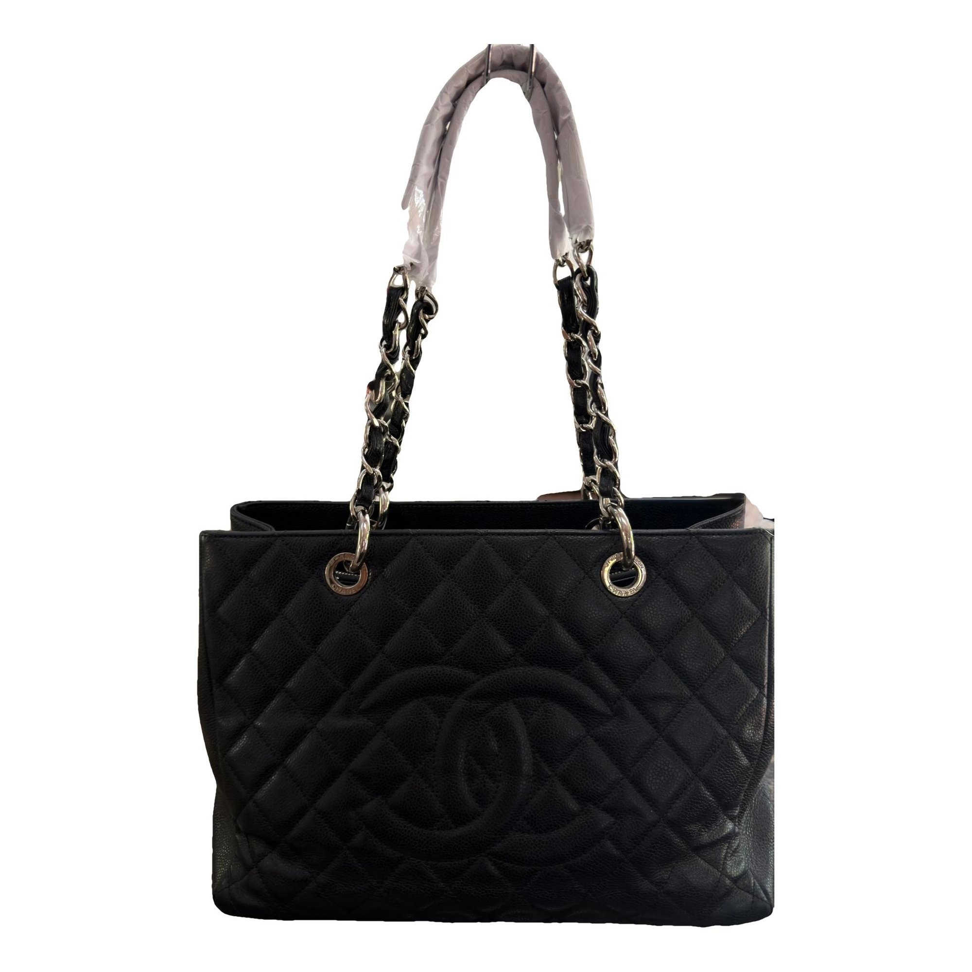 Grand shopping leather tote
