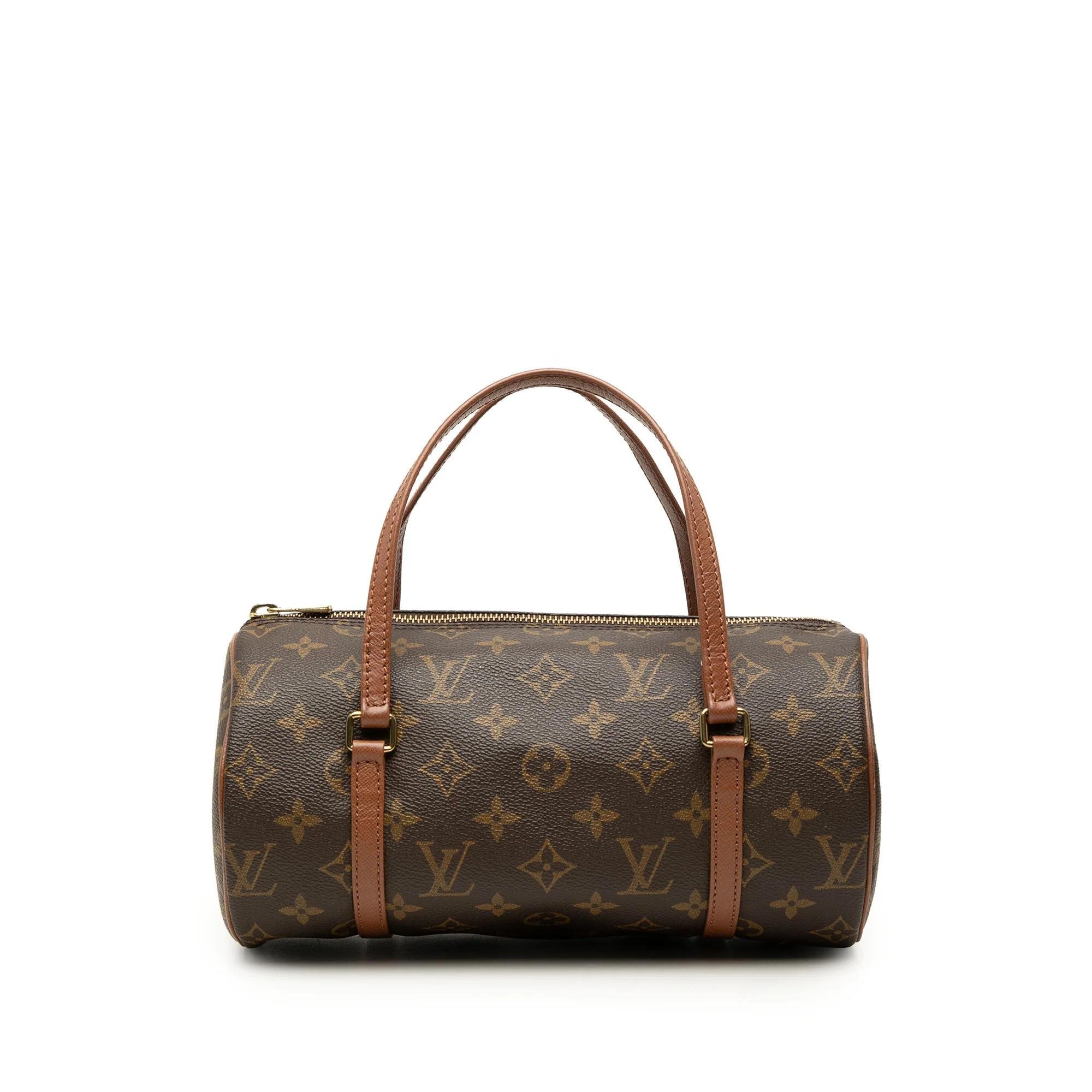 Papillon leather handbag