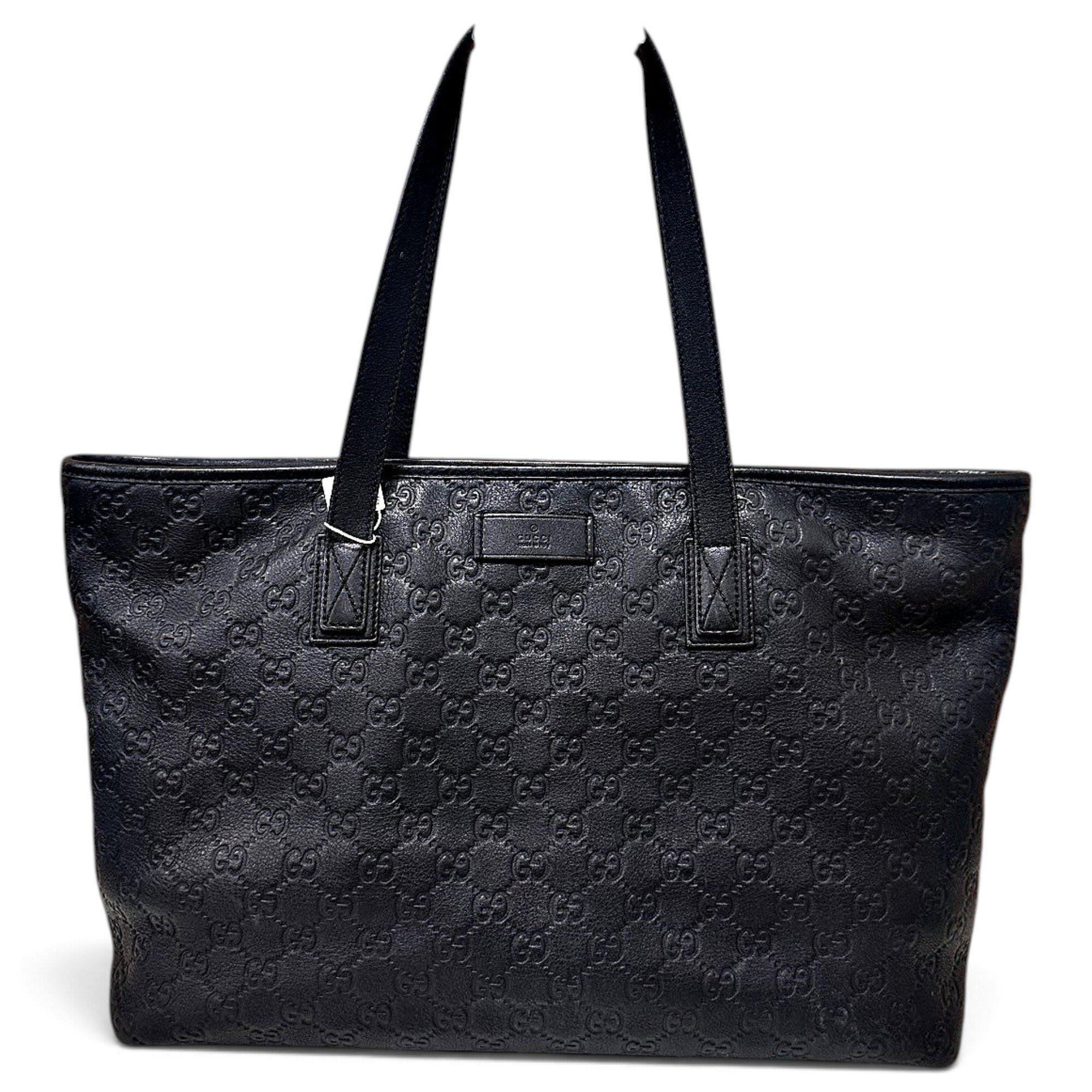 Leather tote