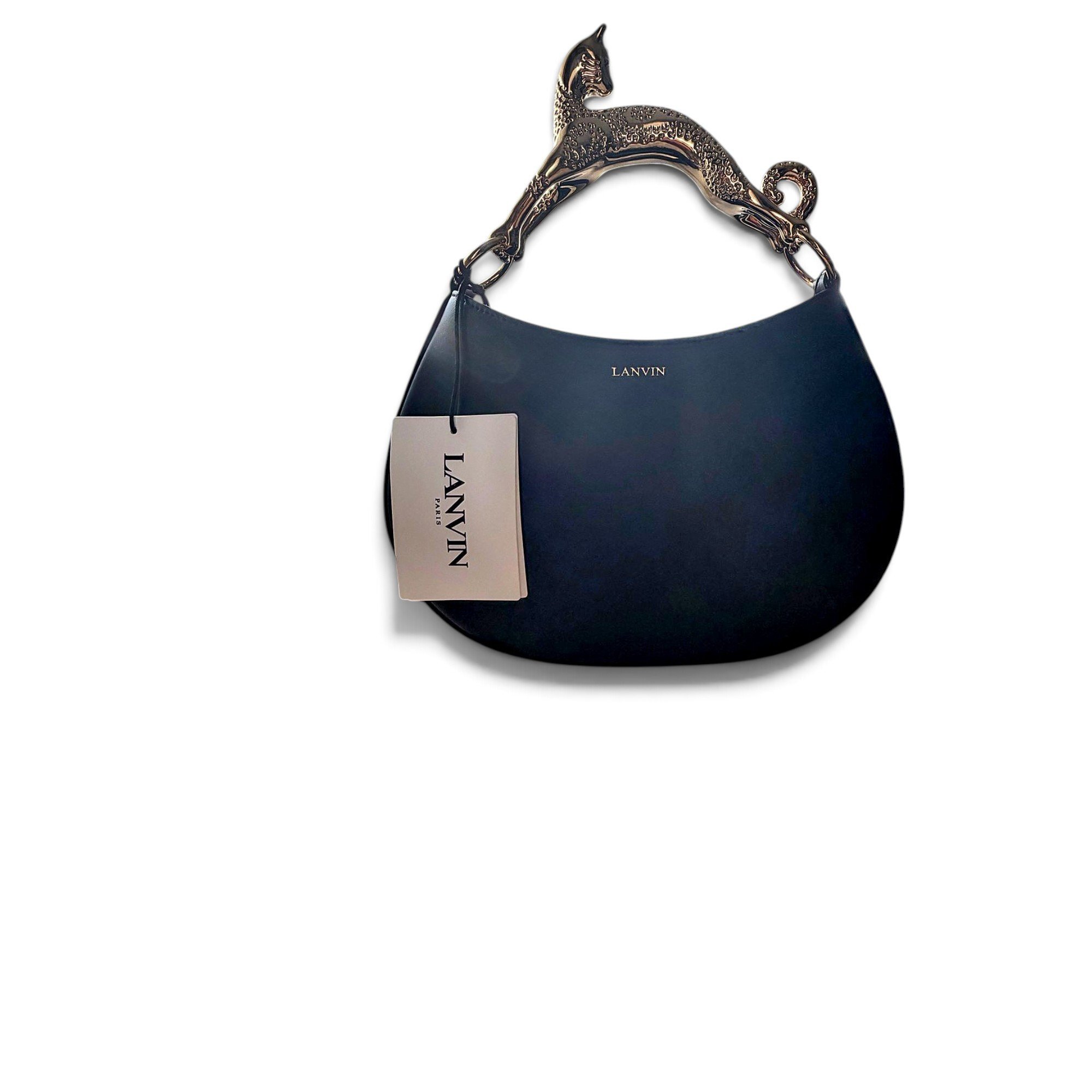 Lanvin Pencil Chat leather handbag
