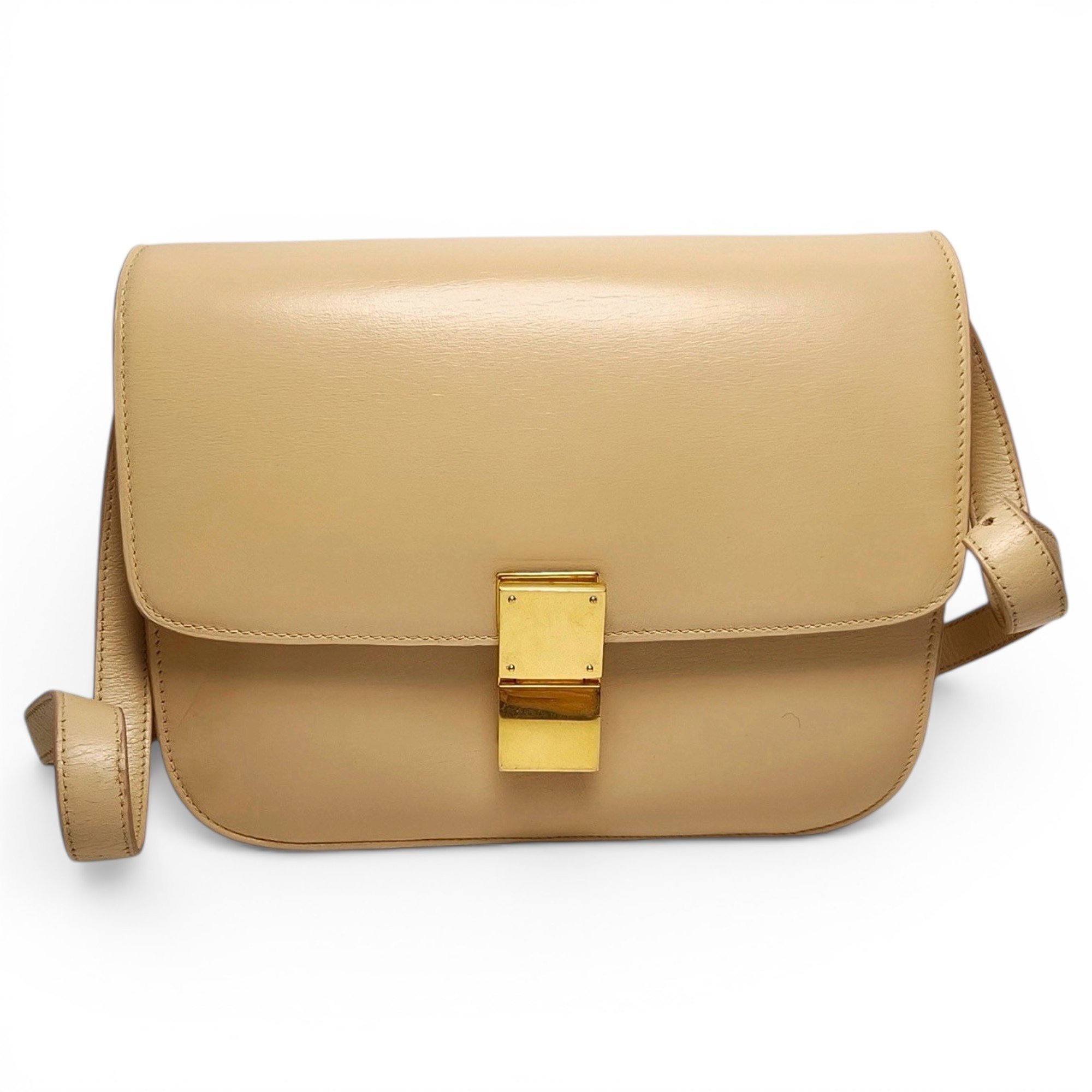 Classic leather handbag