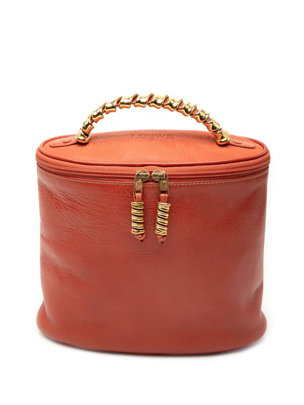 2000-2026 Leather Velasquez Twist vanity bag