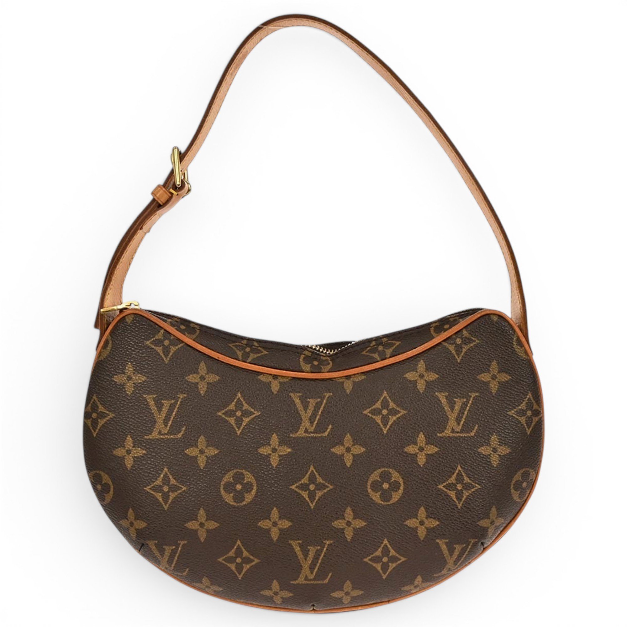 Croissant cloth handbag