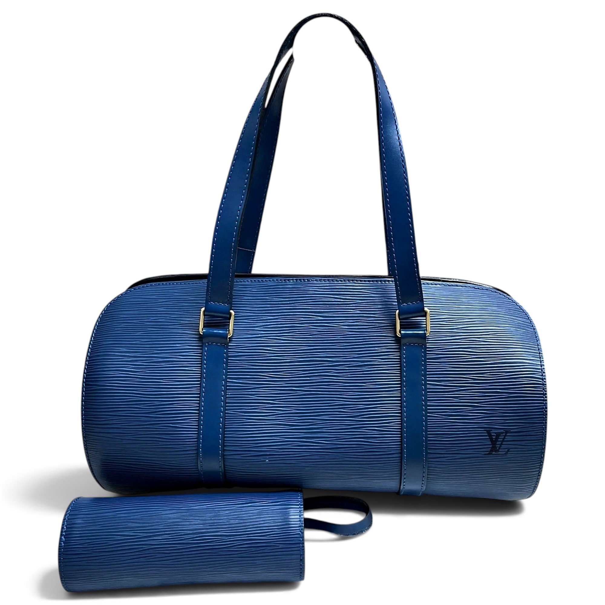 Soufflot Vintage leather handbag