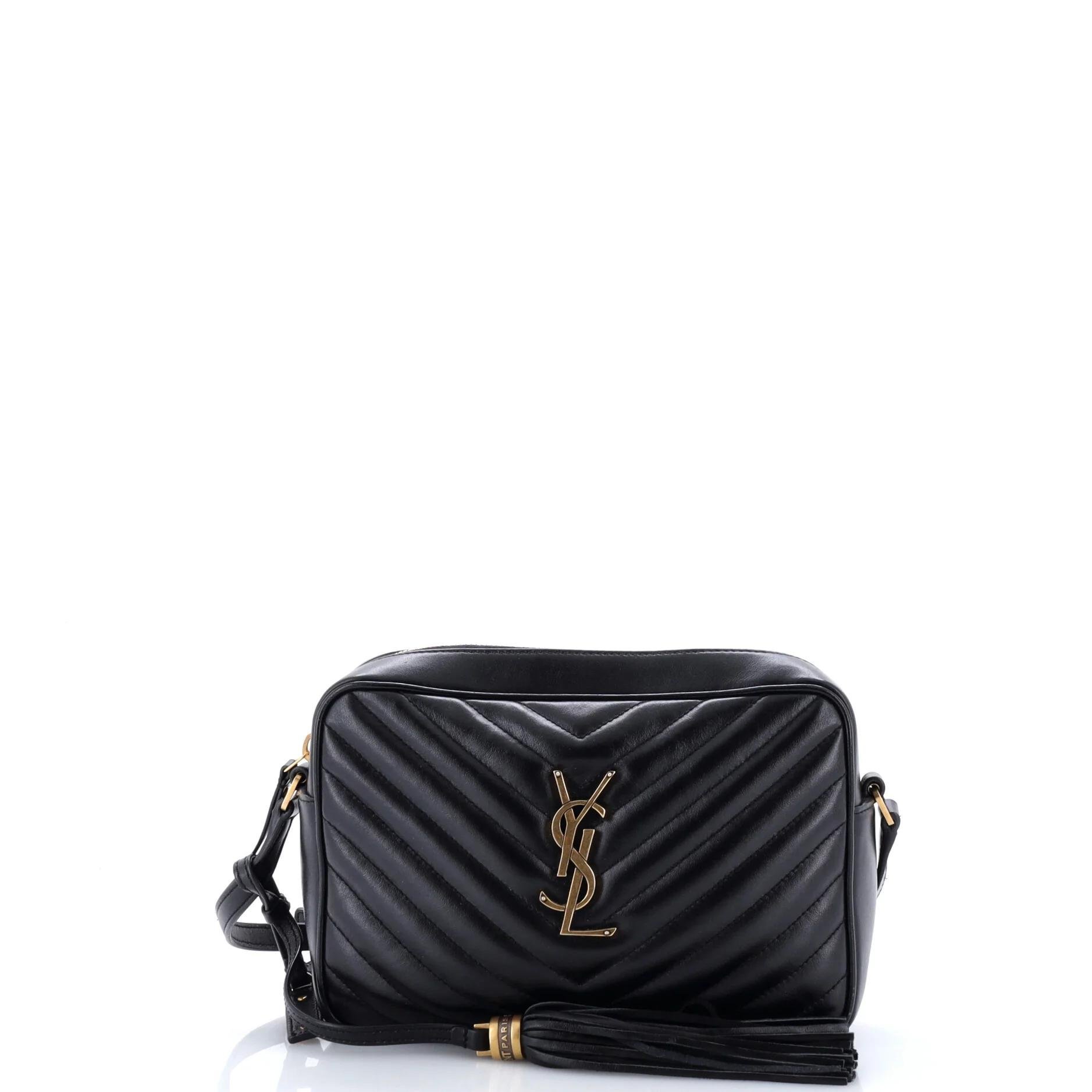 Lou leather crossbody bag