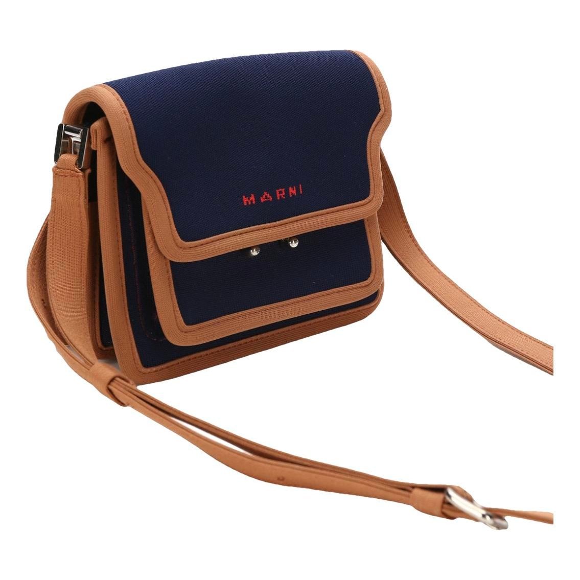 Marni Trunk cloth crossbody bag