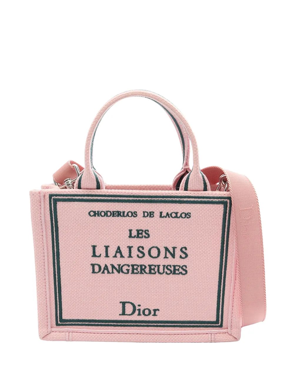 2000-2026 Choderlos de Laclos Les Liaisons Dangereuses Small Canvas Book Tote satchel