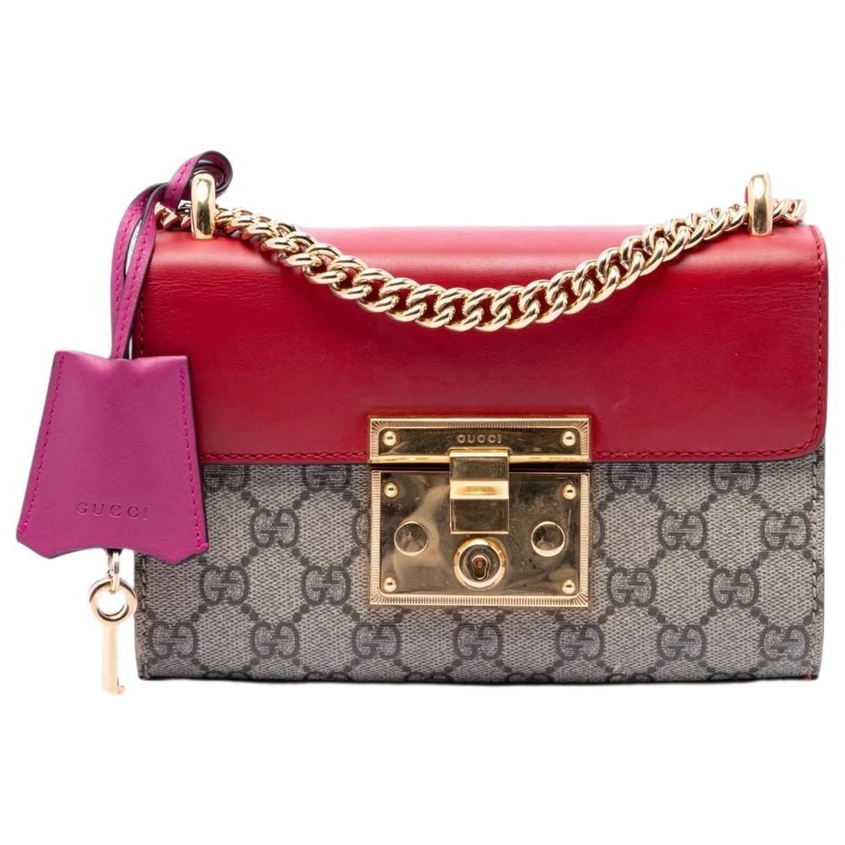 Padlock cloth crossbody bag