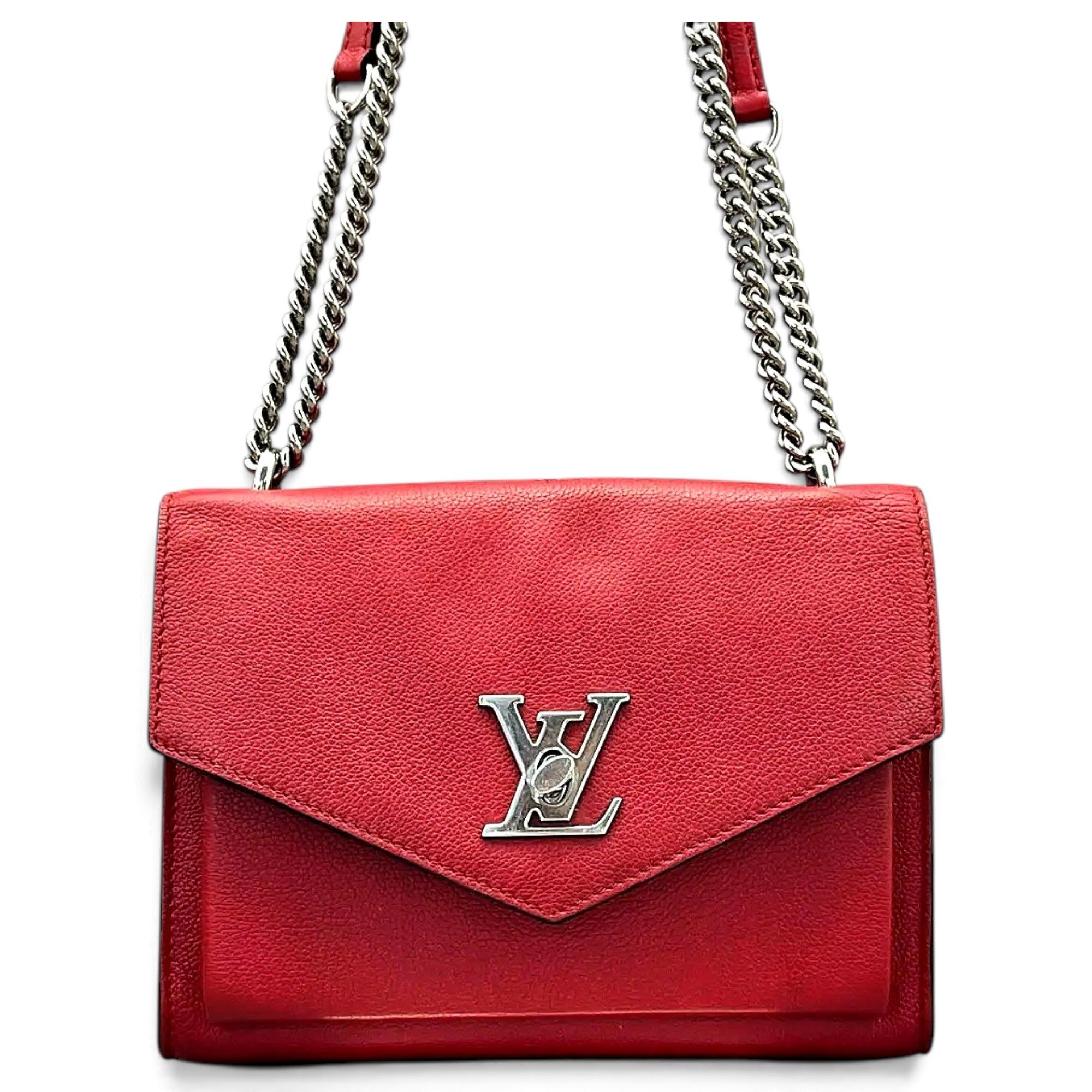 Lockme leather handbag