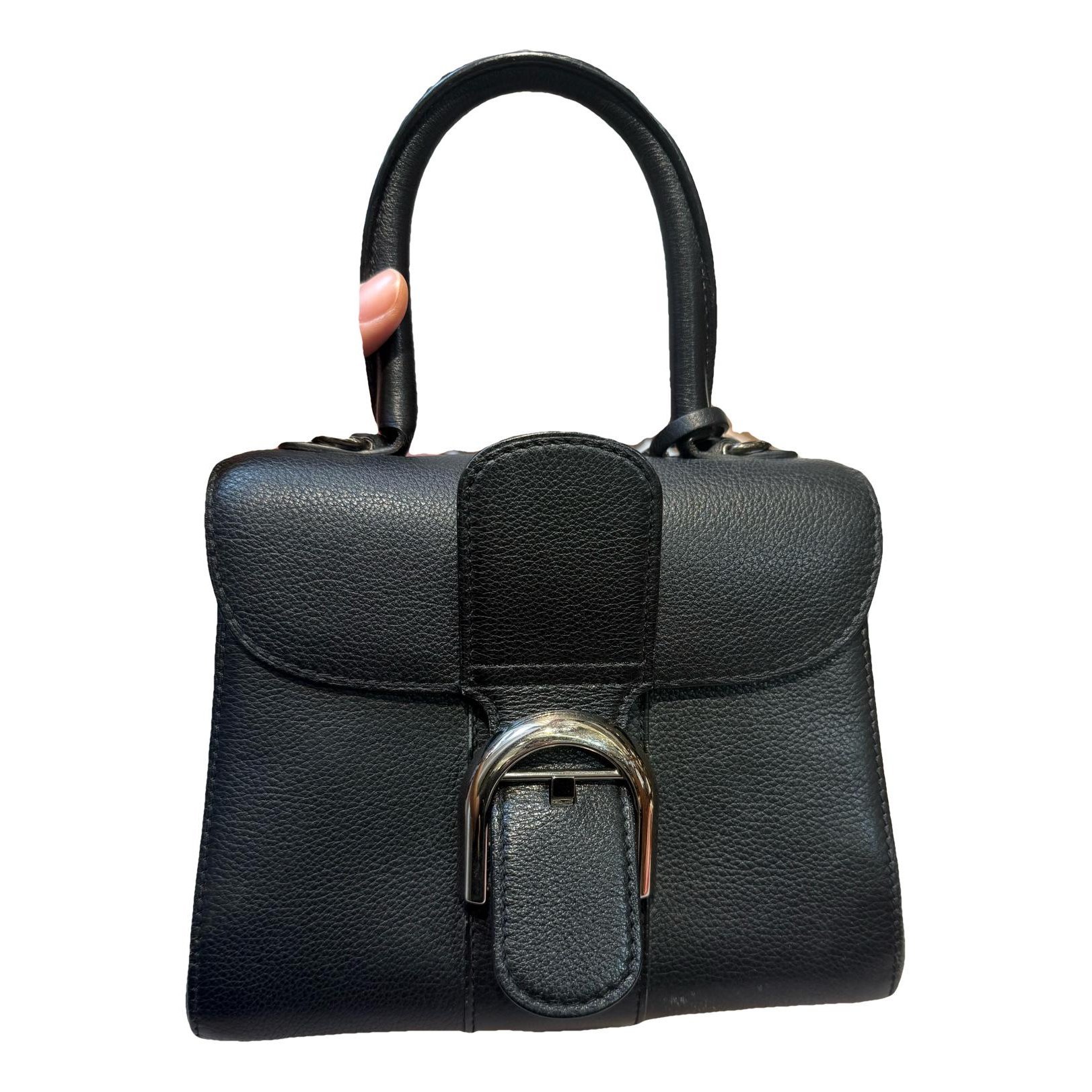 Brillant leather handbag