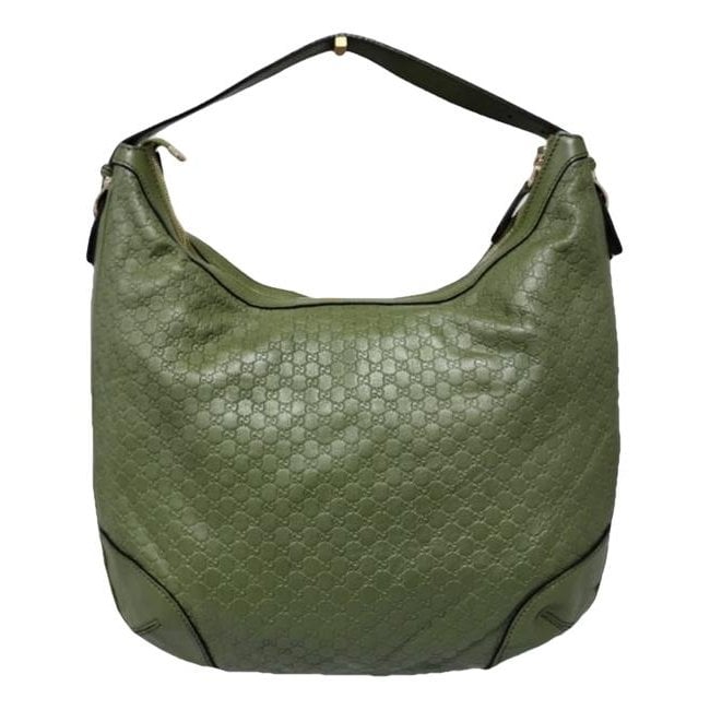 Hobo leather handbag
