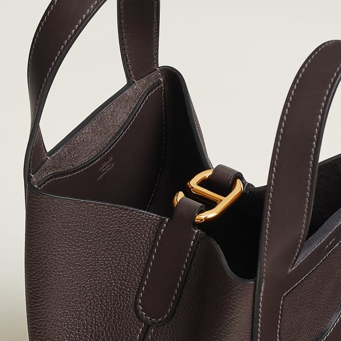 Ébène Hermès In-the-loop 18 Bag