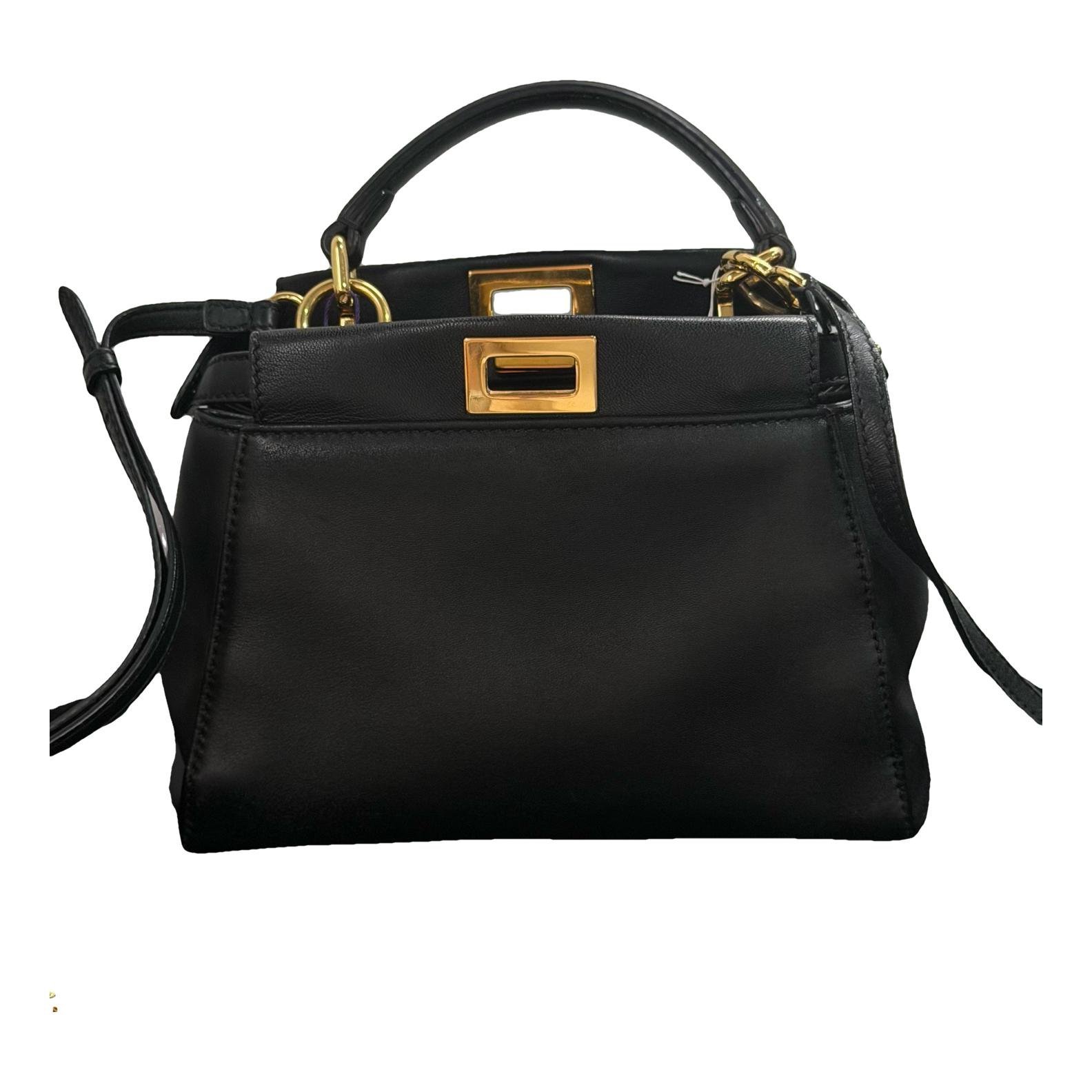 Peekaboo IseeU leather handbag