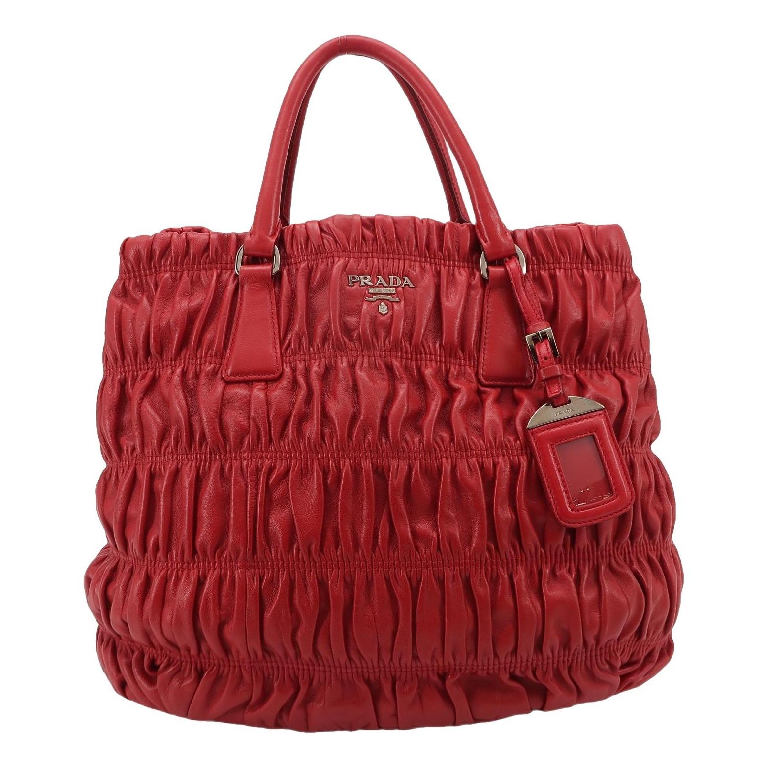 Leather tote