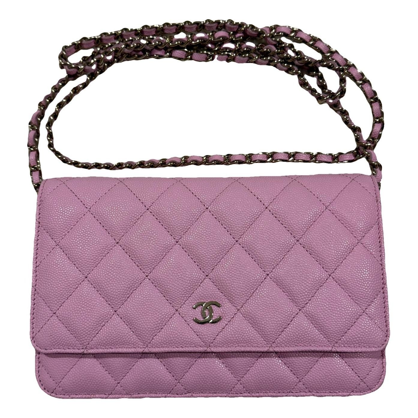 Wallet On Chain Timeless/Classique leather crossbody bag