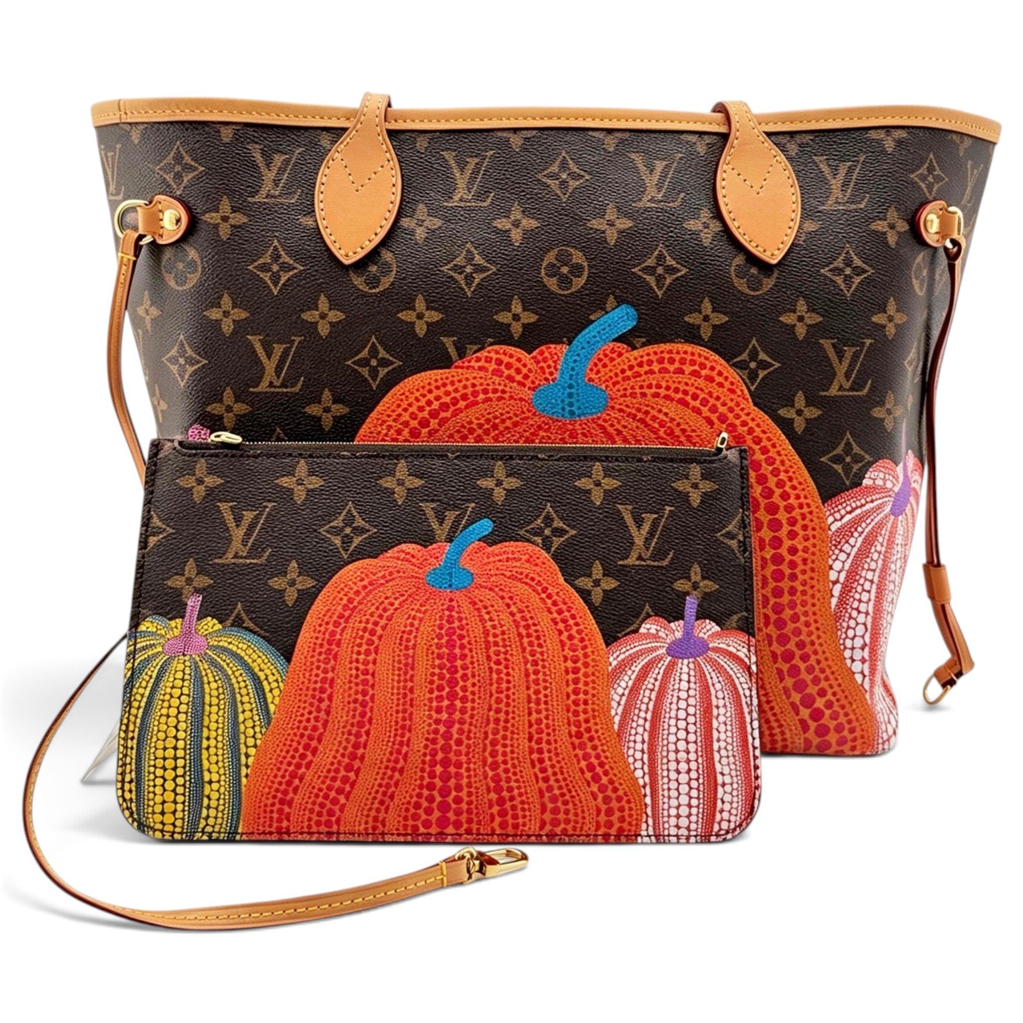 Neverfull leather handbag