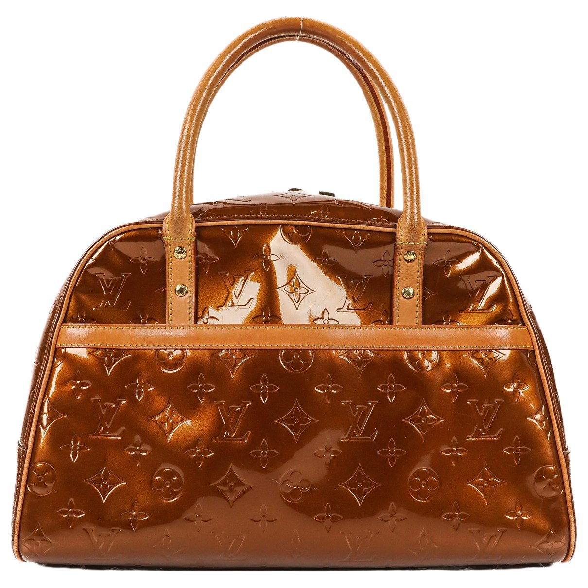 Tompkins Square patent leather handbag