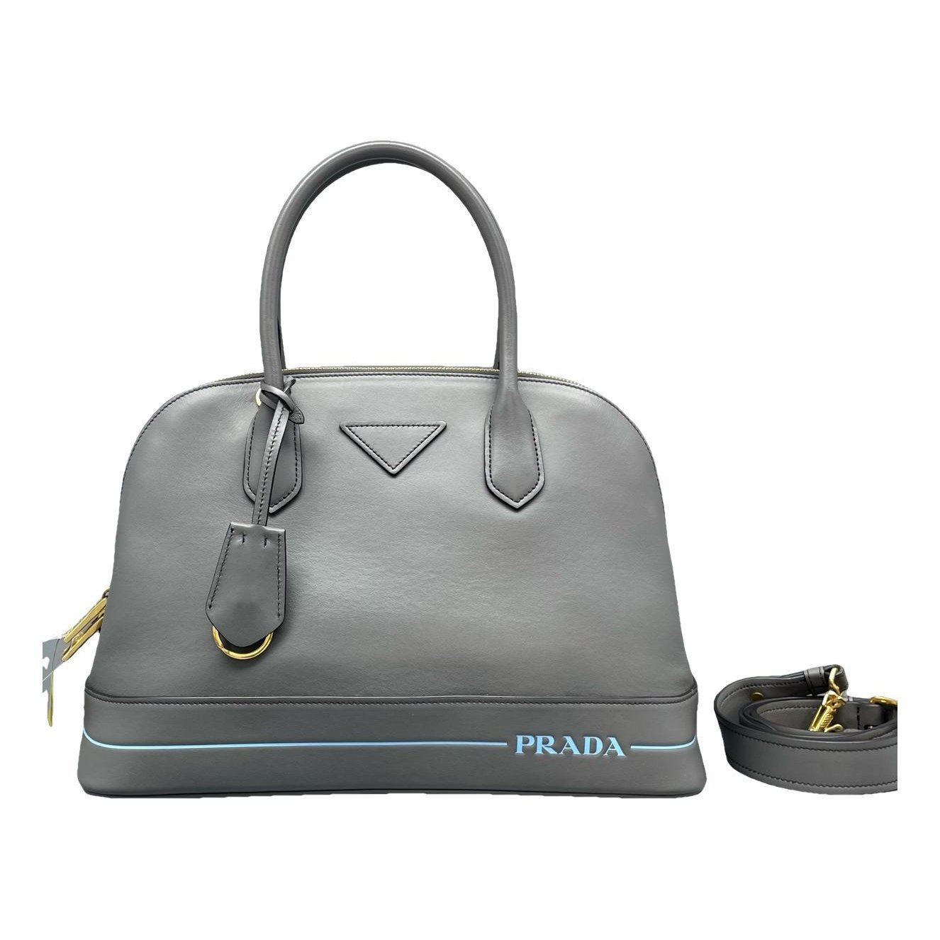 Promenade leather handbag