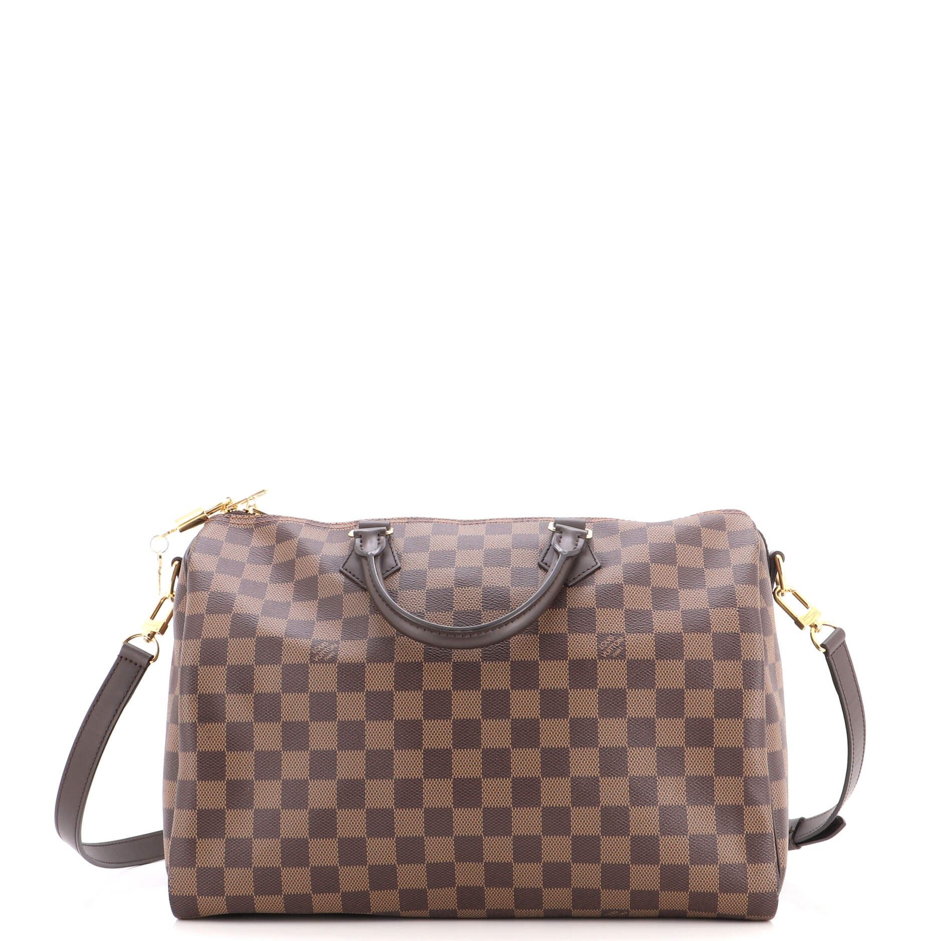 Louis Vuitton Speedy Bandouliere Bag Damier 35