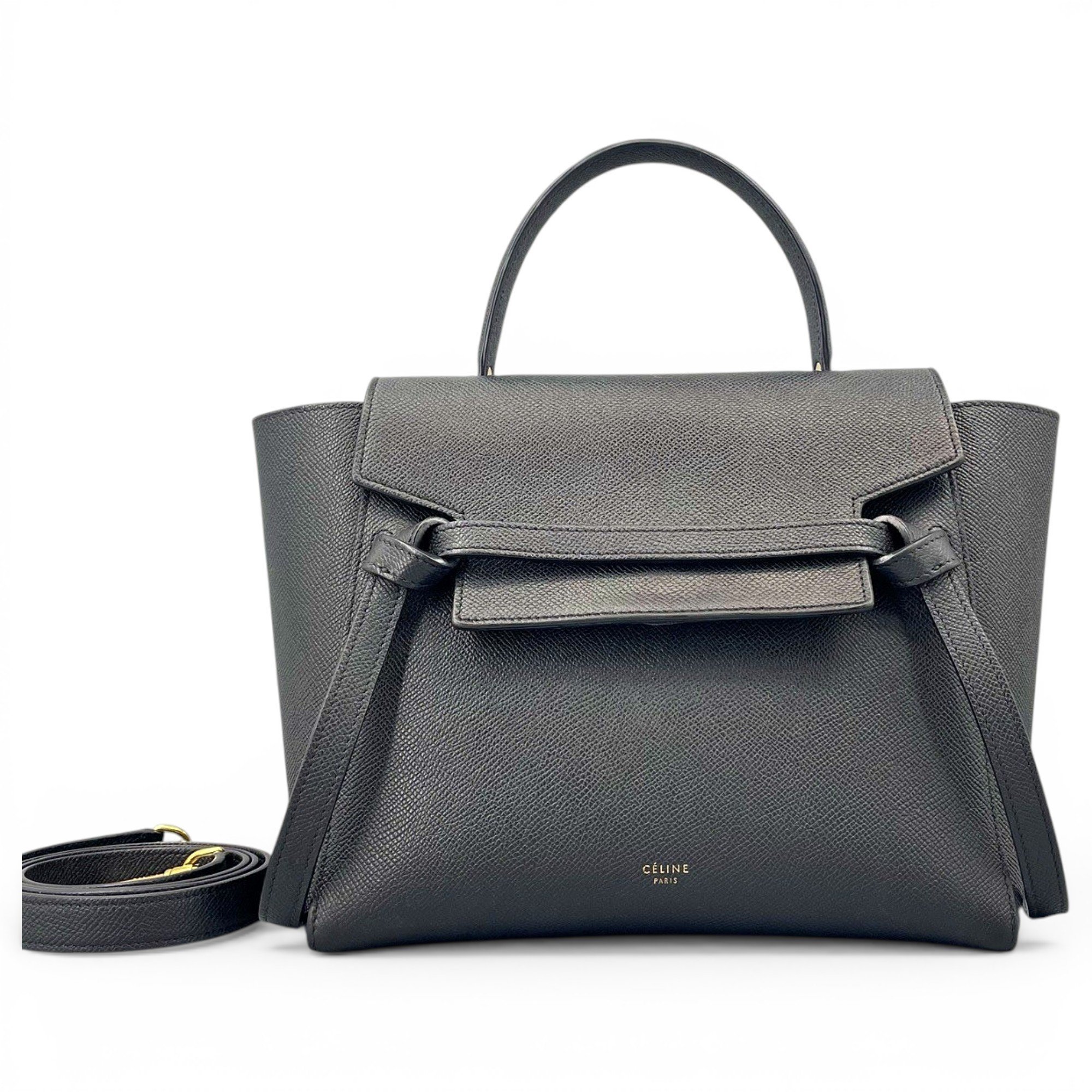 Celine Belt leather handbag