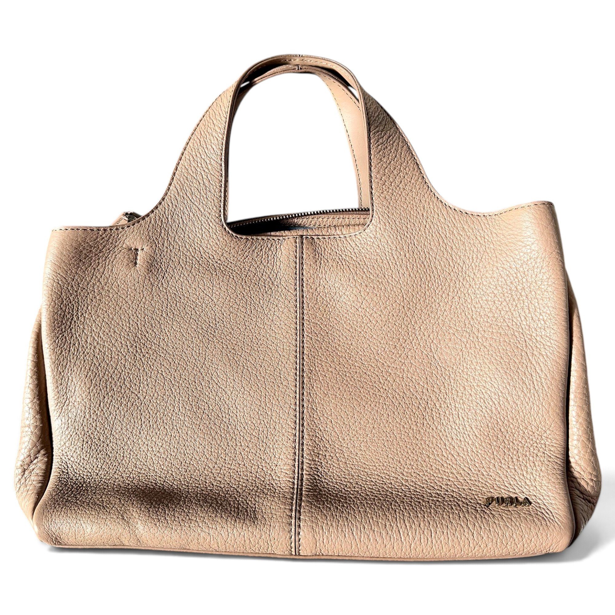 Leather handbag