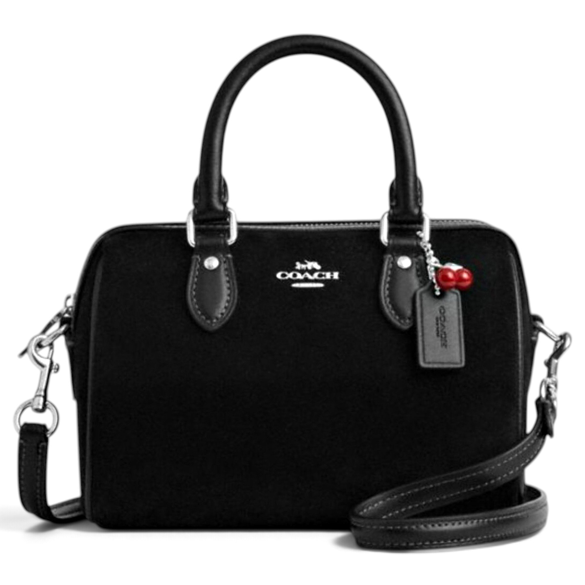 Velvet crossbody bag