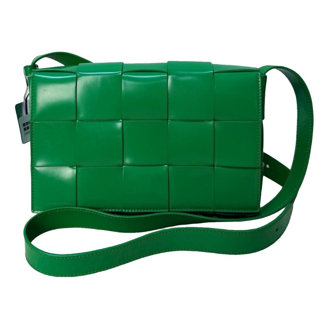 Cassette leather handbag