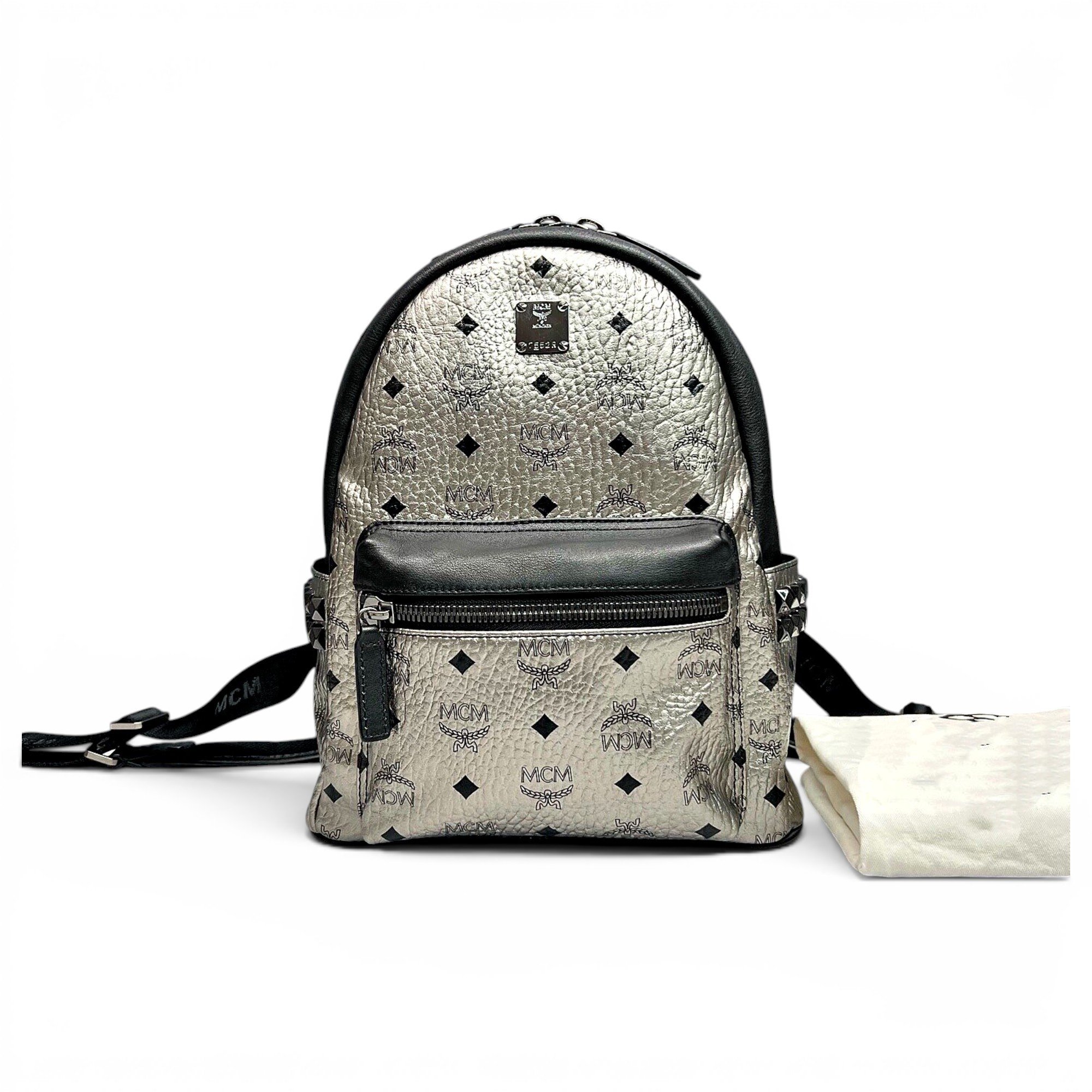 Stark leather backpack