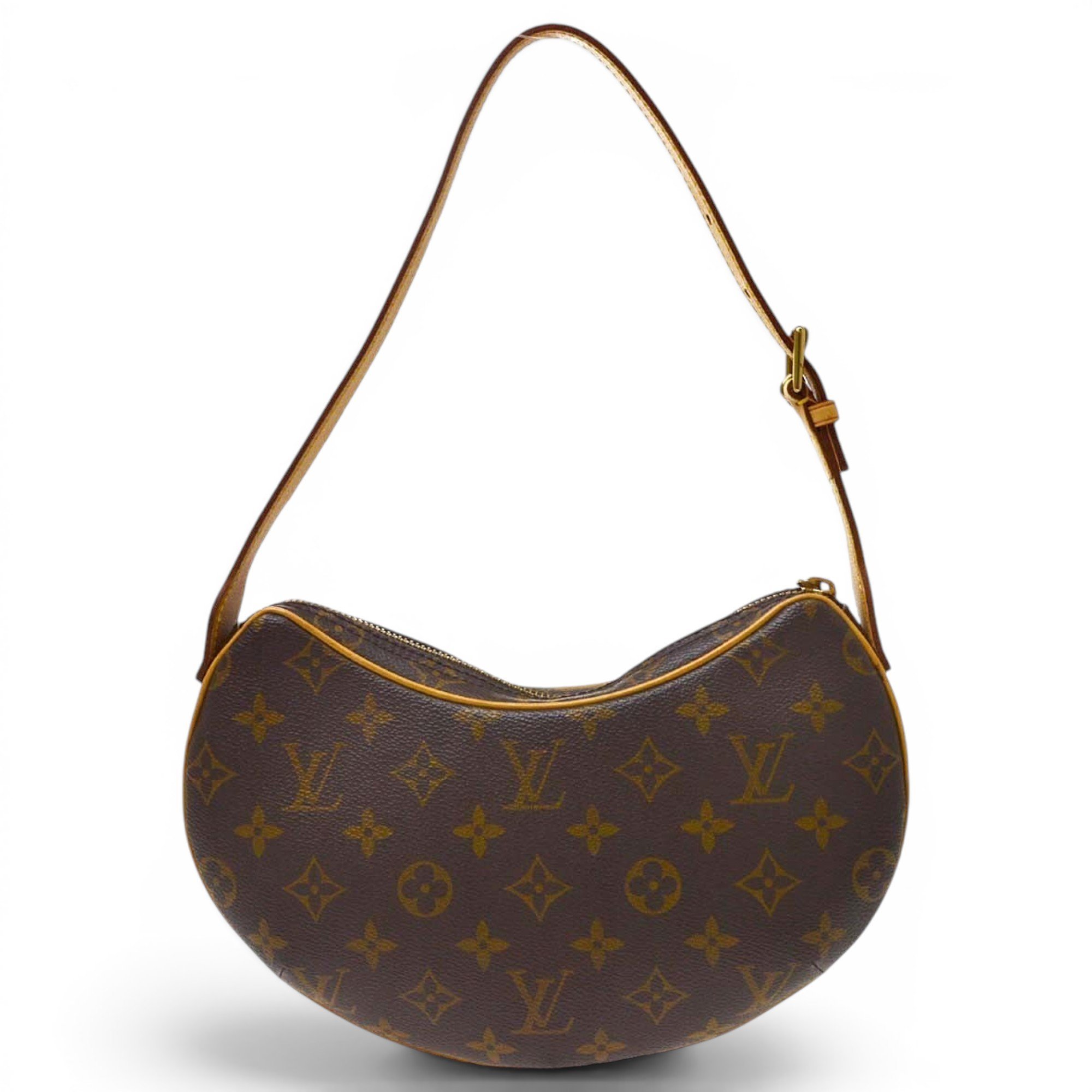 Croissant cloth handbag