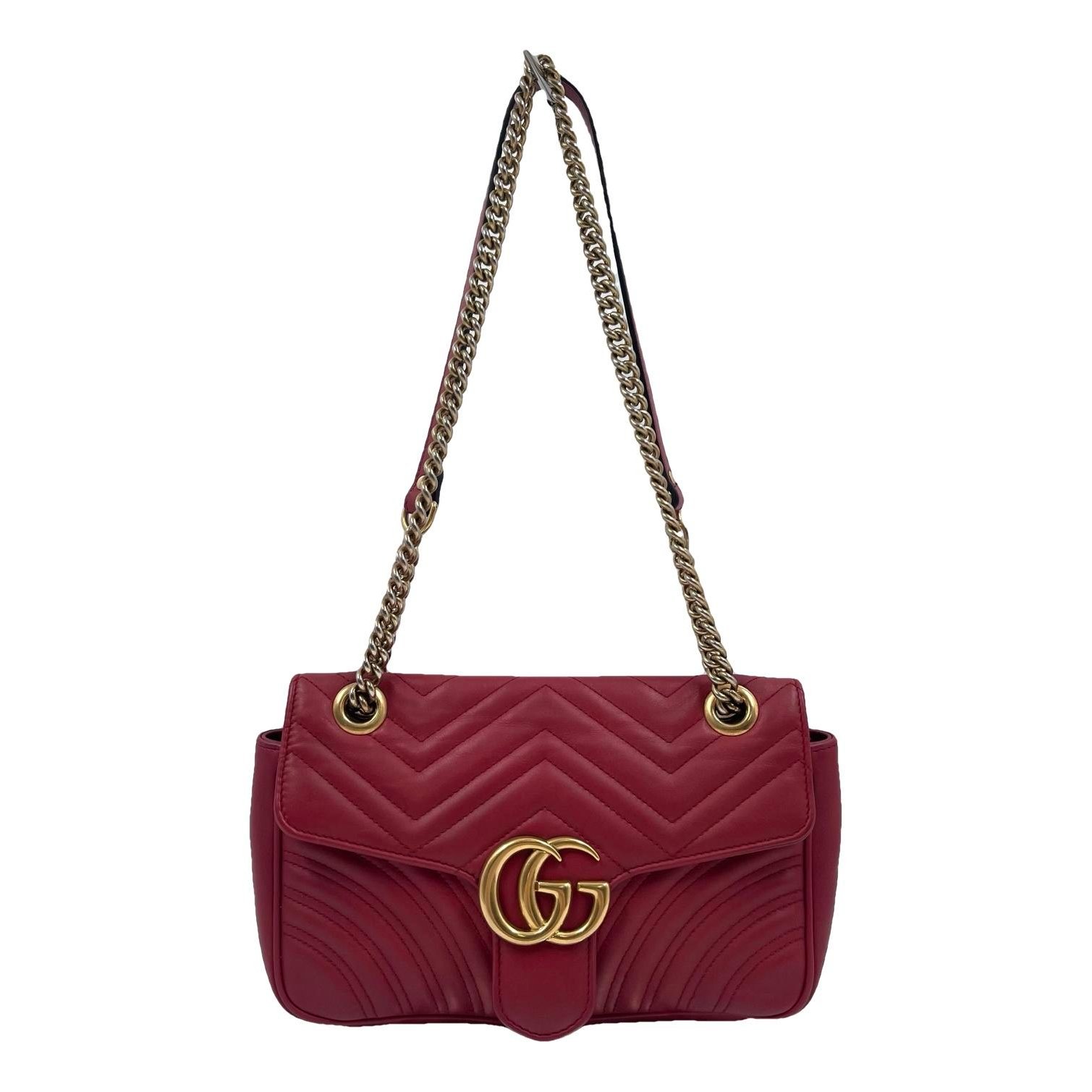 GG Marmont Chain leather handbag
