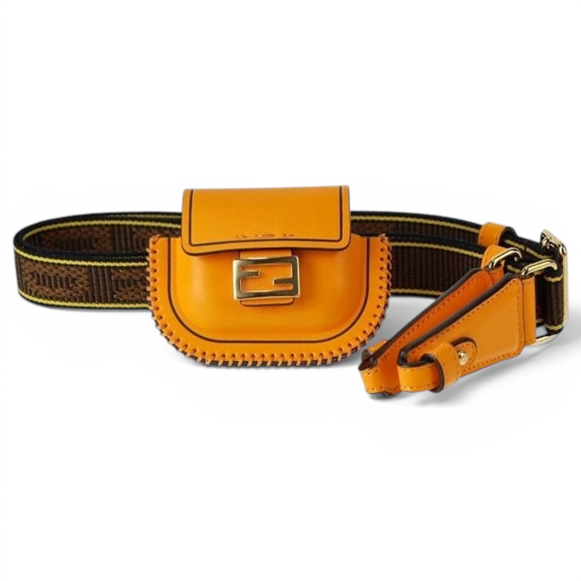 Baguette leather mini bag
