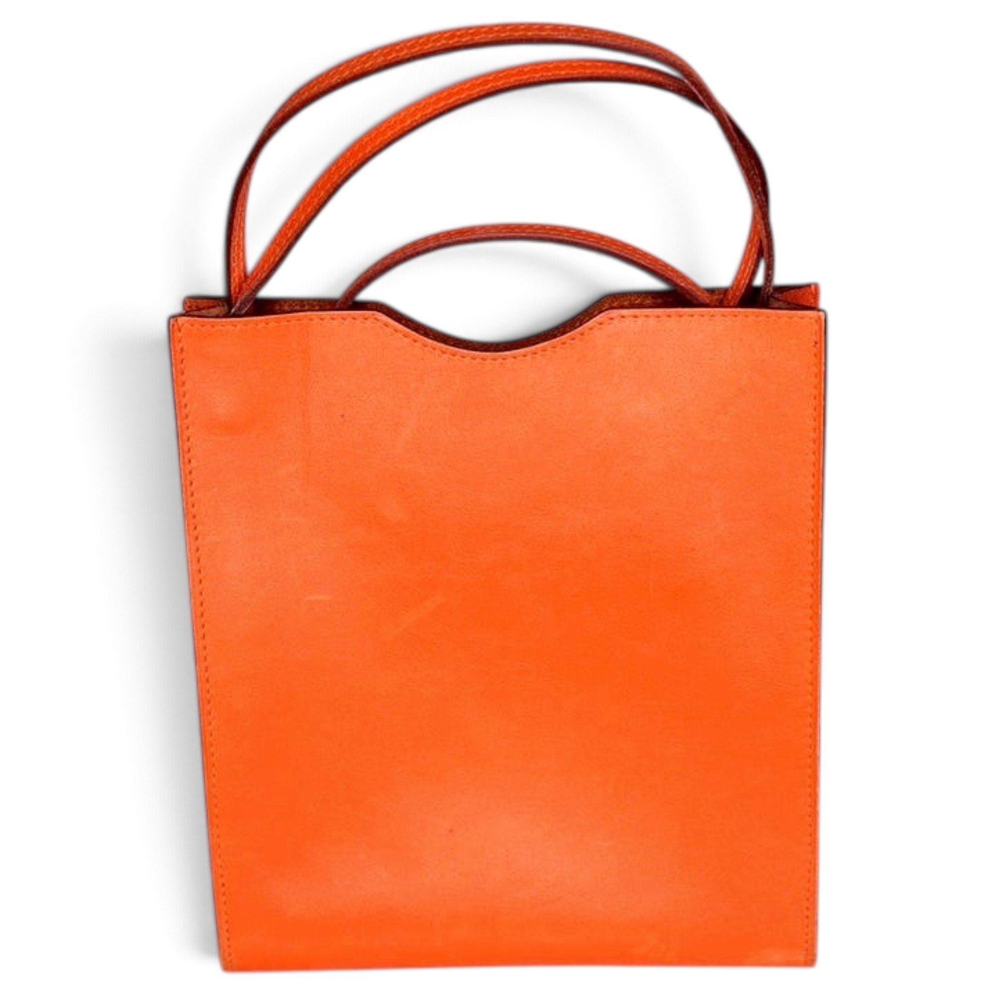Hermes Orange Handbag