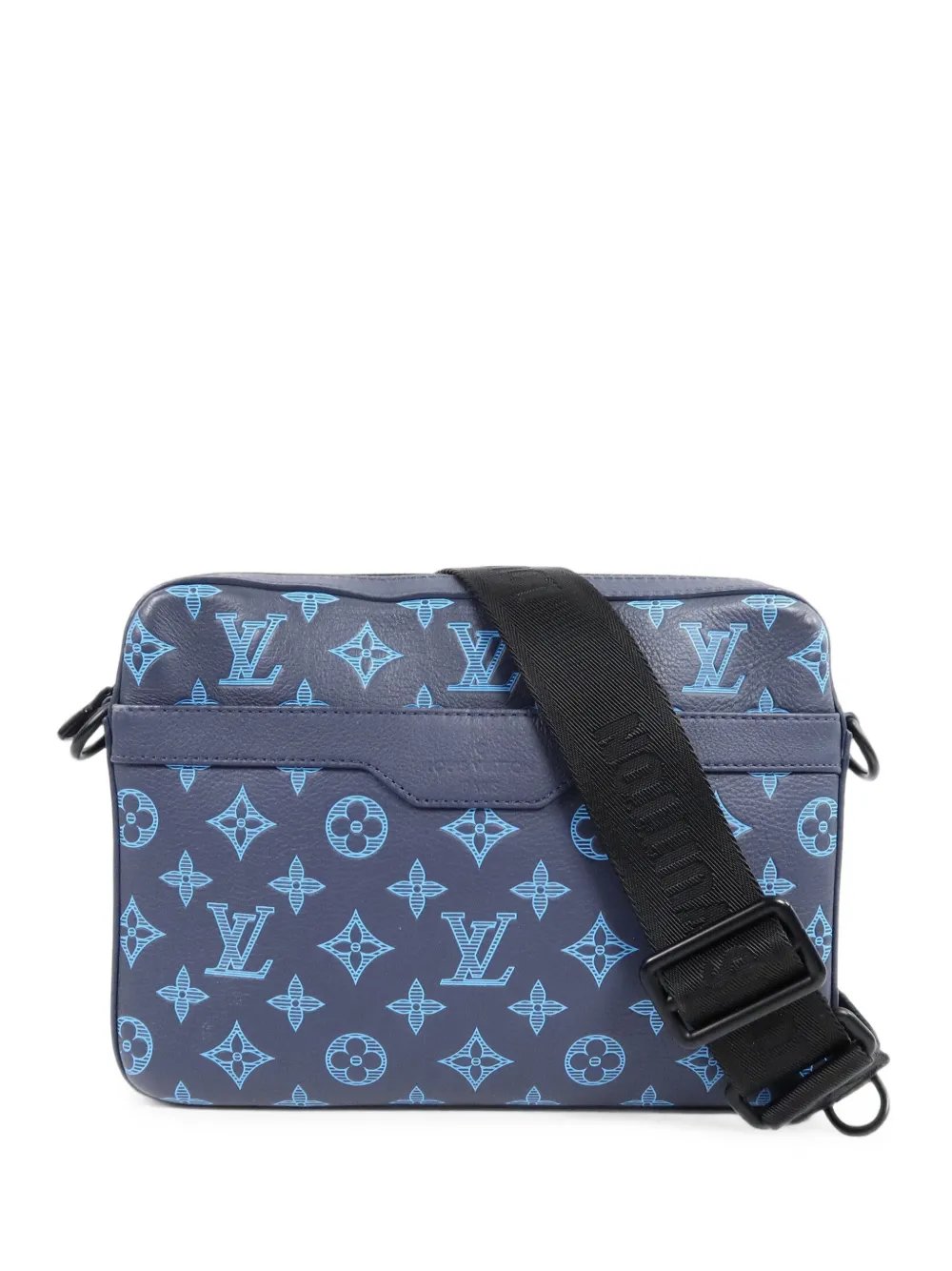 Trio Monogram Shadow messenger bag