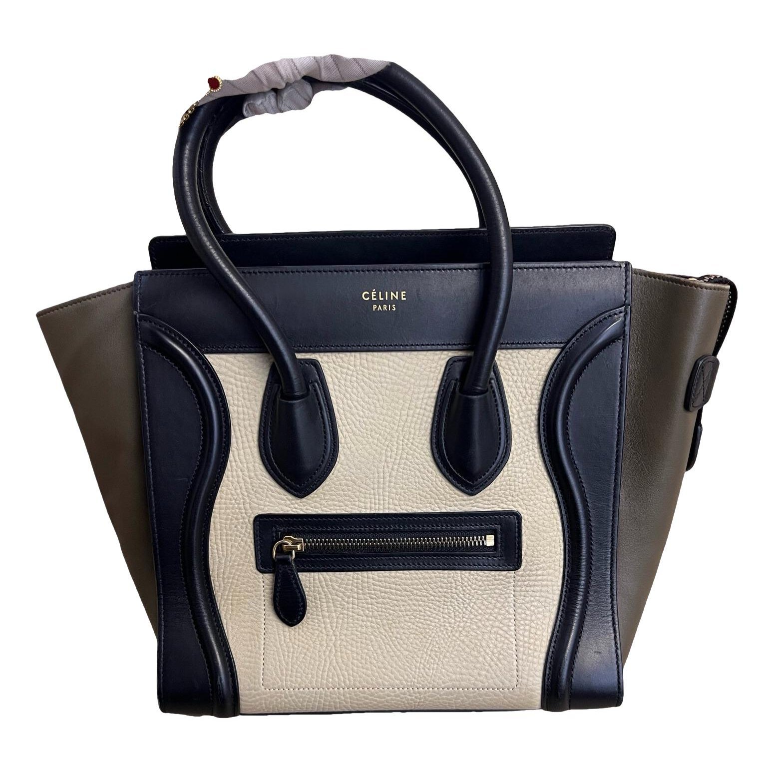 Luggage leather handbag