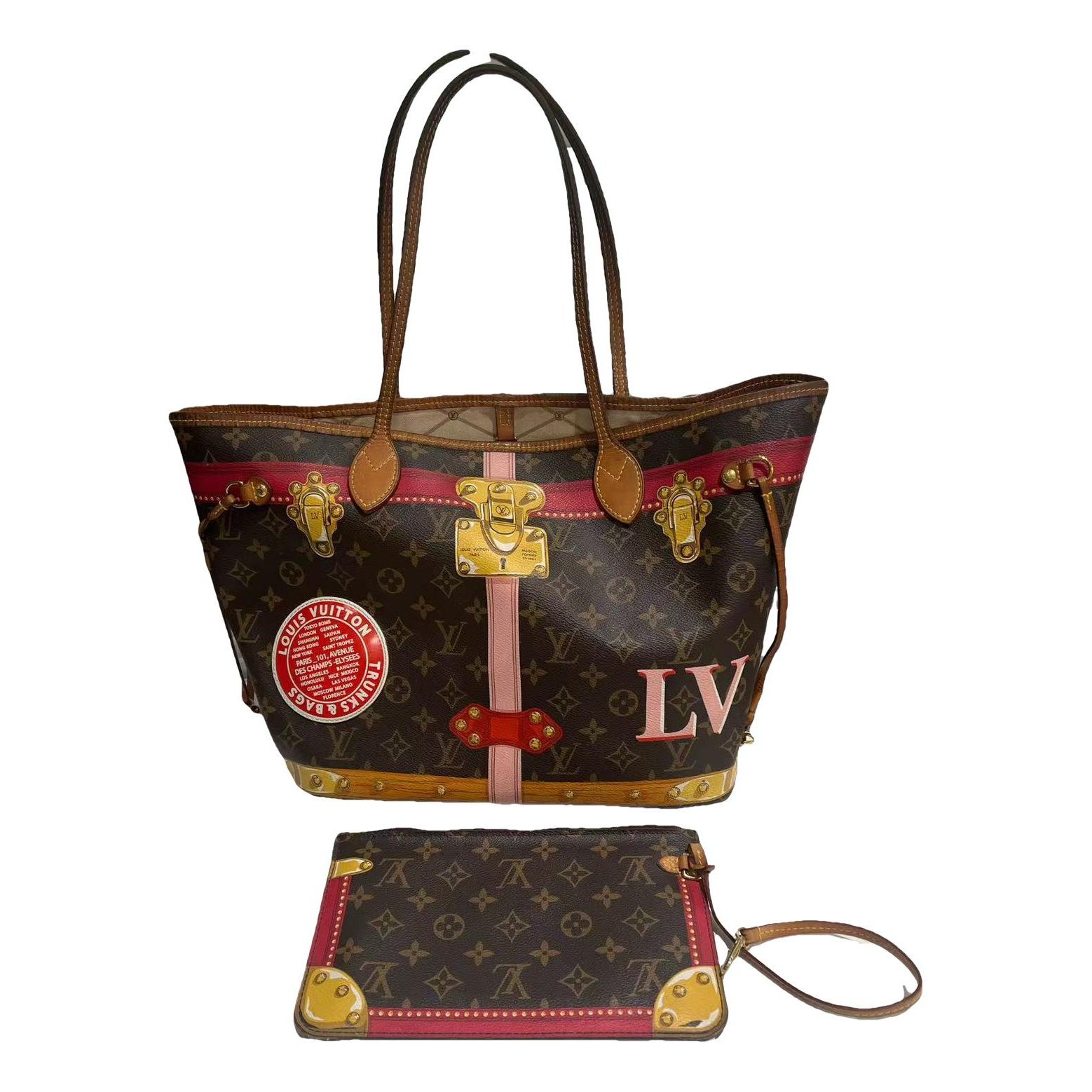 Neverfull leather tote