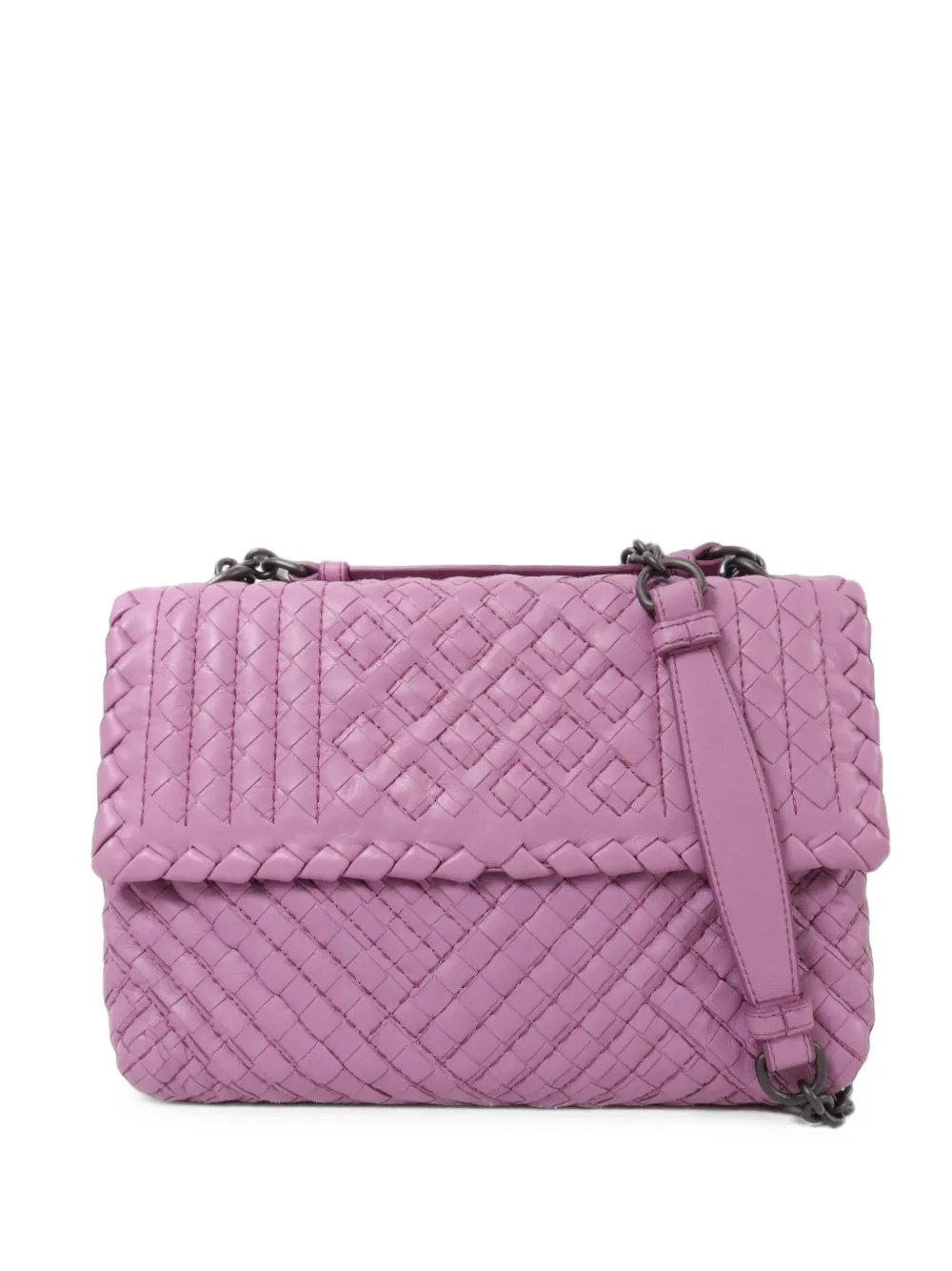 Intrecciato chain shoulder bag