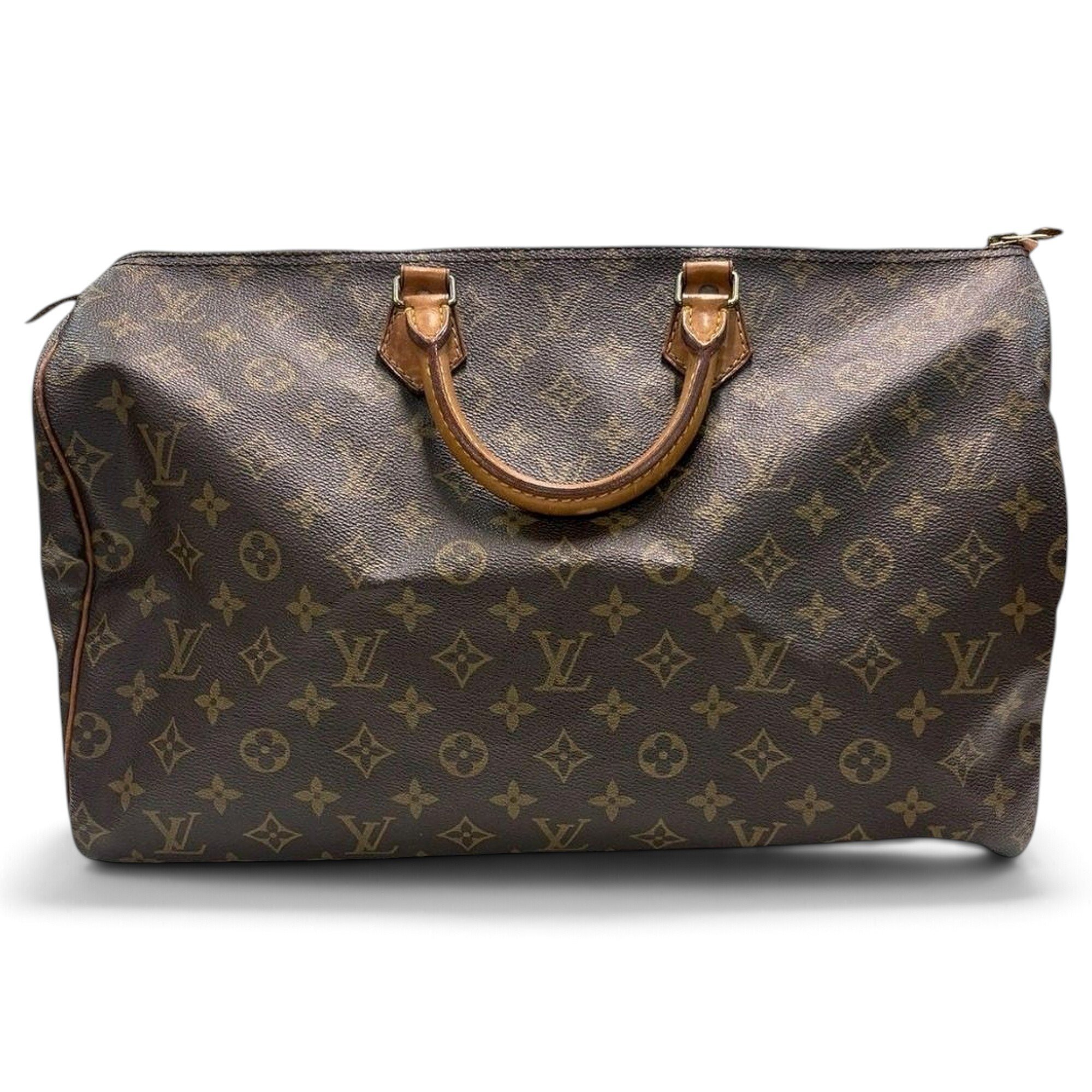 Speedy leather handbag