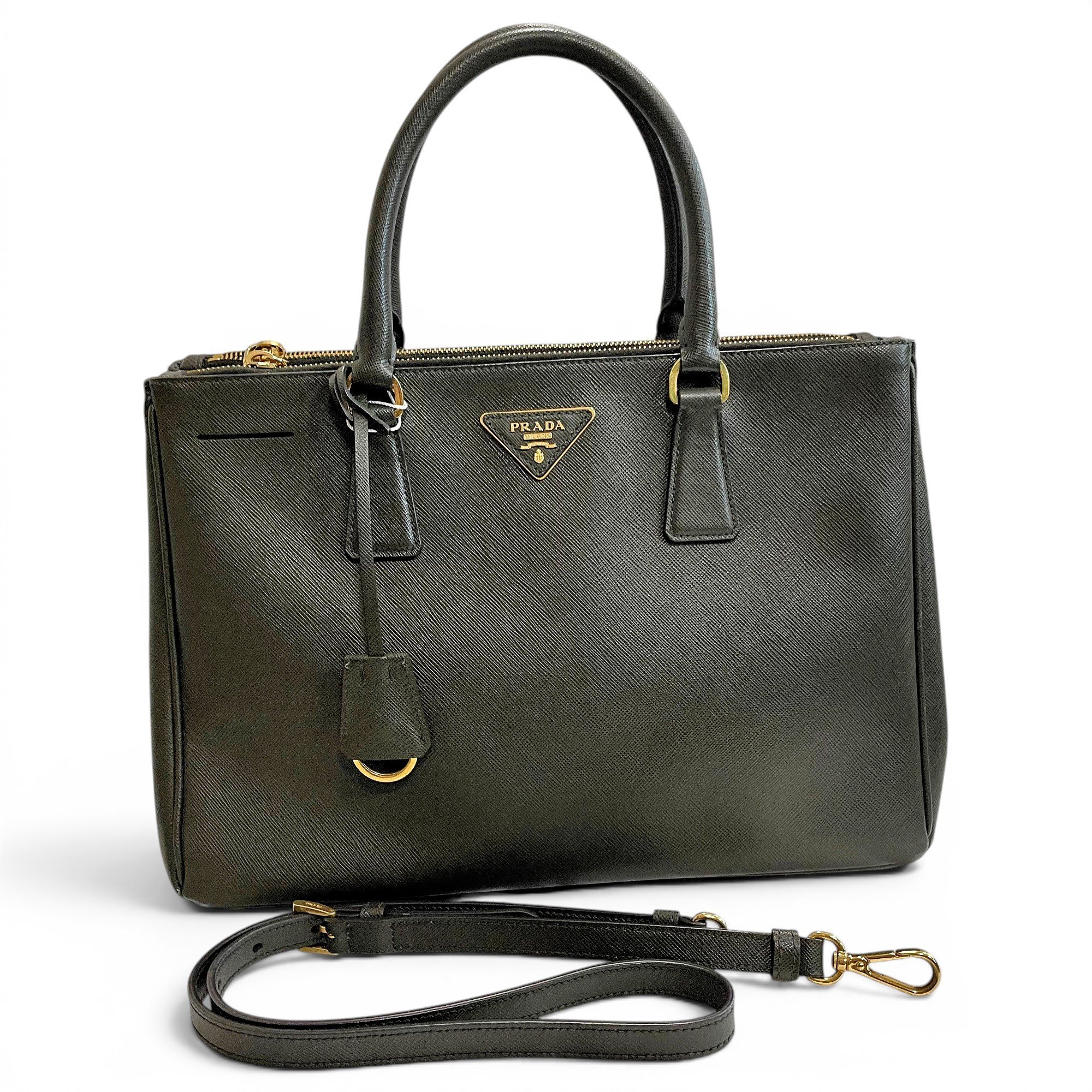 Galleria leather handbag